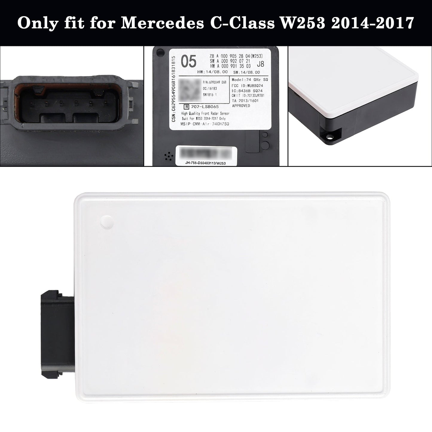 2014-2017 Mercedes C-Class W253 Front Radar Sensor Control Unit A0009052804
