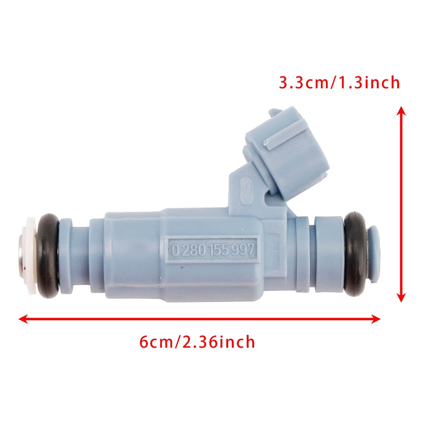 4Pcs Fuel Injector For VW Audi Seat Skoda 0280155997 06A906031AD