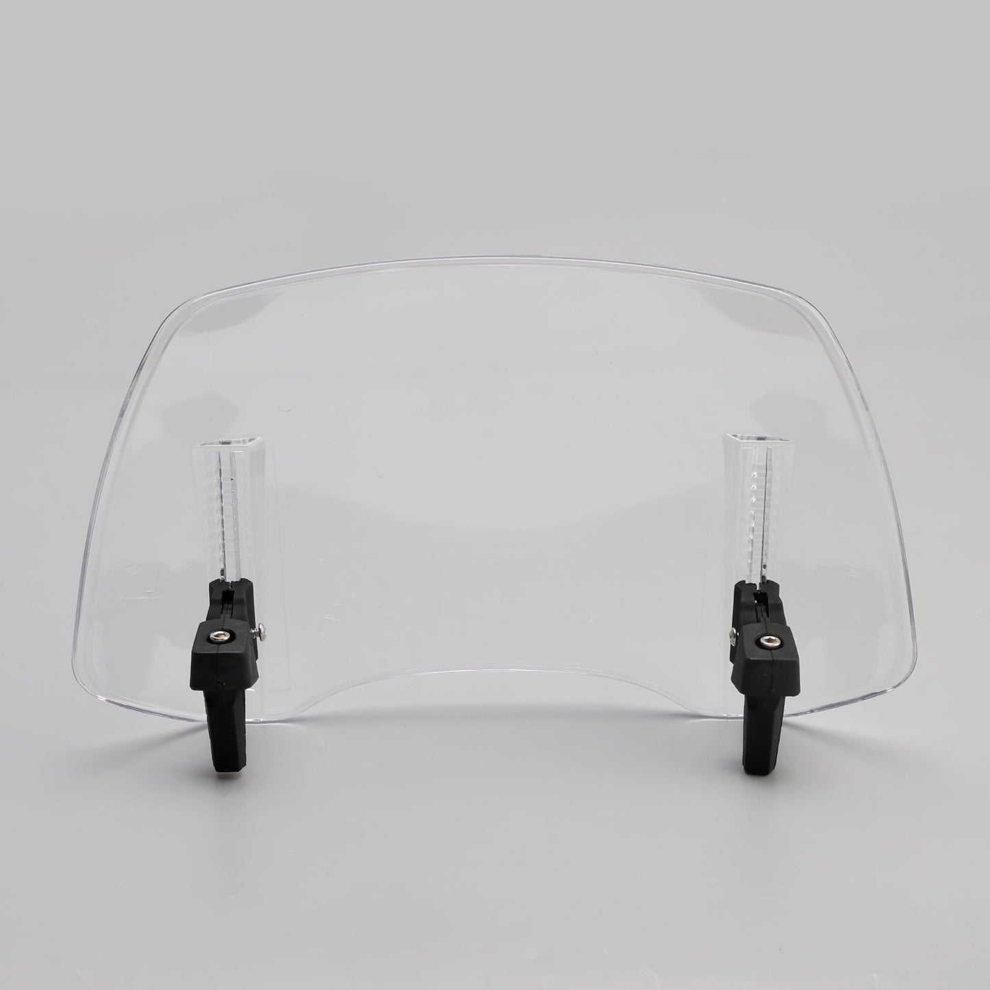 Universal Adjustable Windshield Clip On Wind Screen Deflector Extension Spoiler