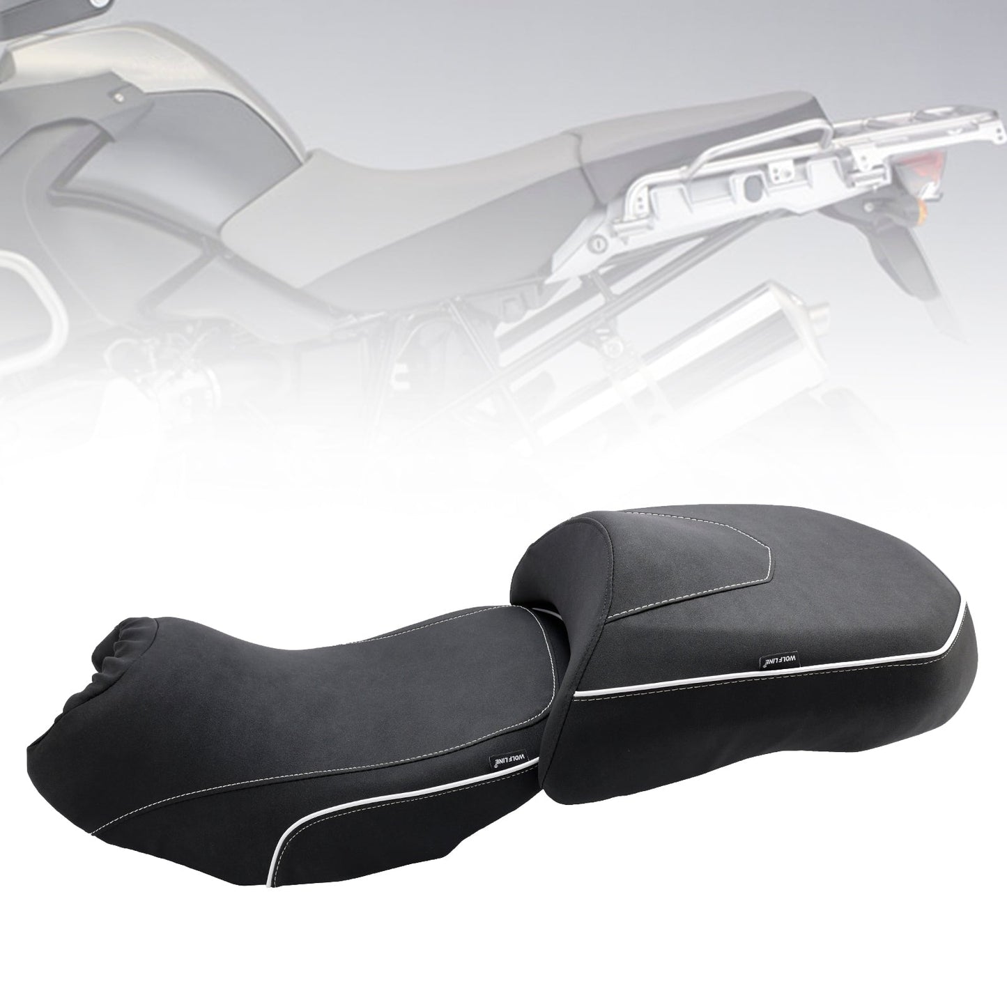 2019-2023 BMW R1250GS/GS ADV Replace Front Rear Driver Passenger Seat Black