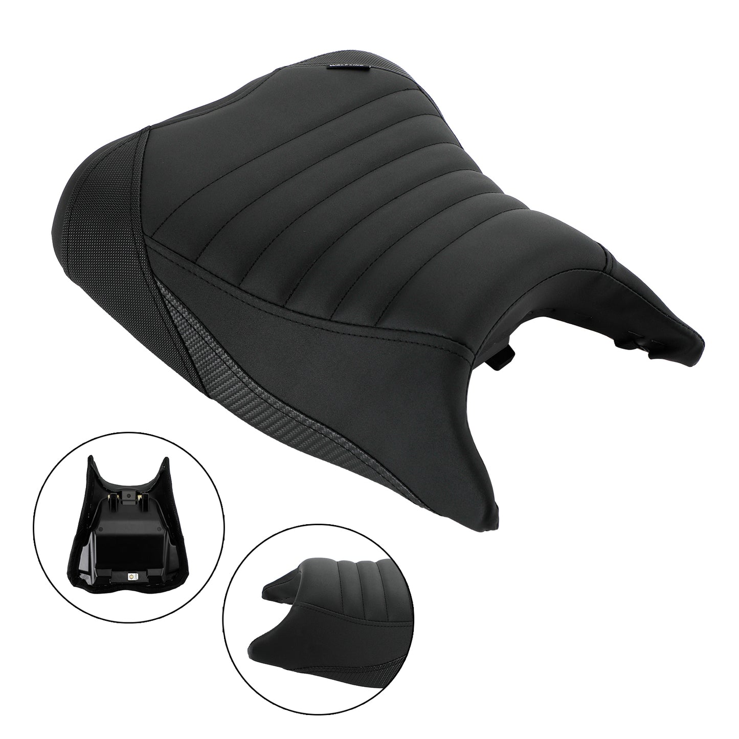 2018-2023 Kawasaki Ninja 400 Z400Complete Cushion Rider Passenger Seat Black