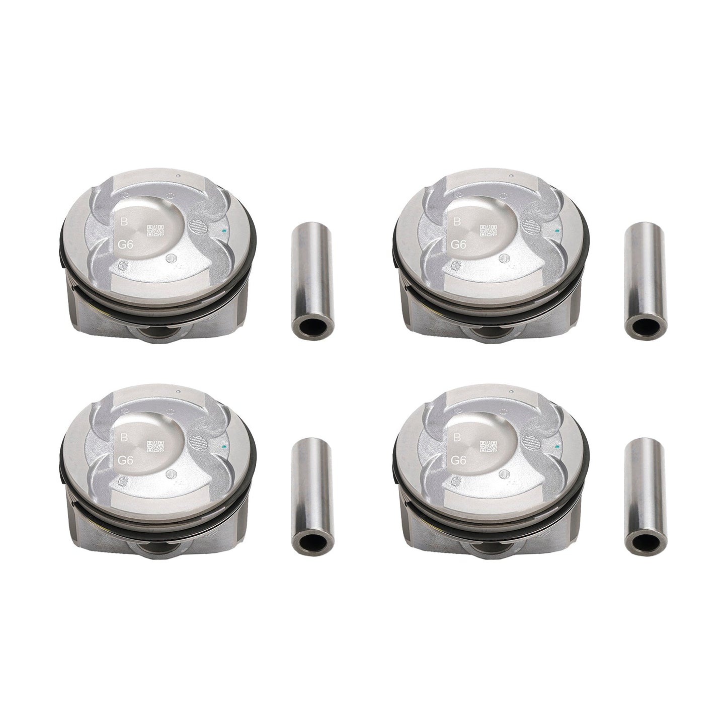 2013-2019 Base Model Kia Soul (PS) G4FD Engine Rebuild Overhaul Kit w/Crankshaft & Connecting Rod