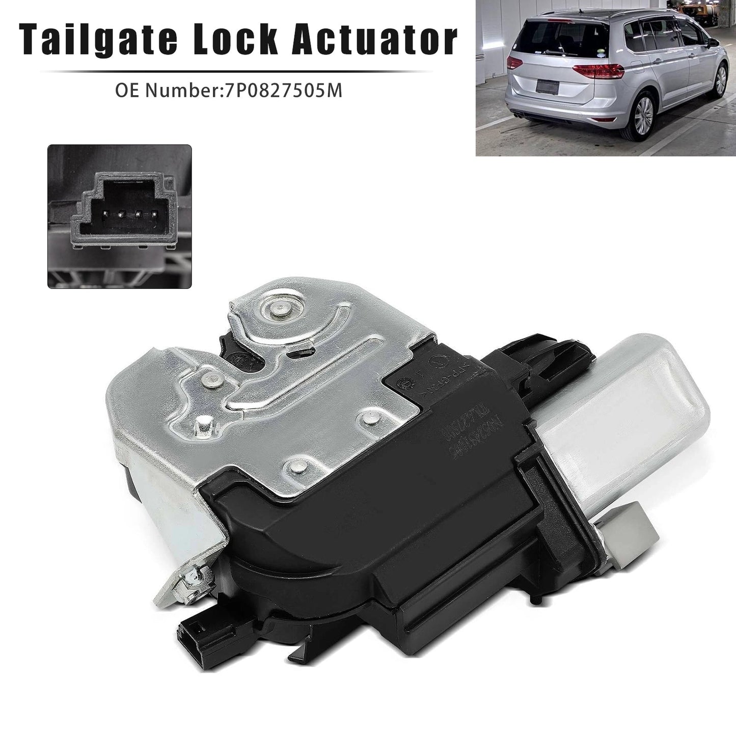 2011-2020 Seat Alhambra 710,711 2.0 TDI 4Drive AWD MPV Tailgate Lock Actuator 7P0827505M