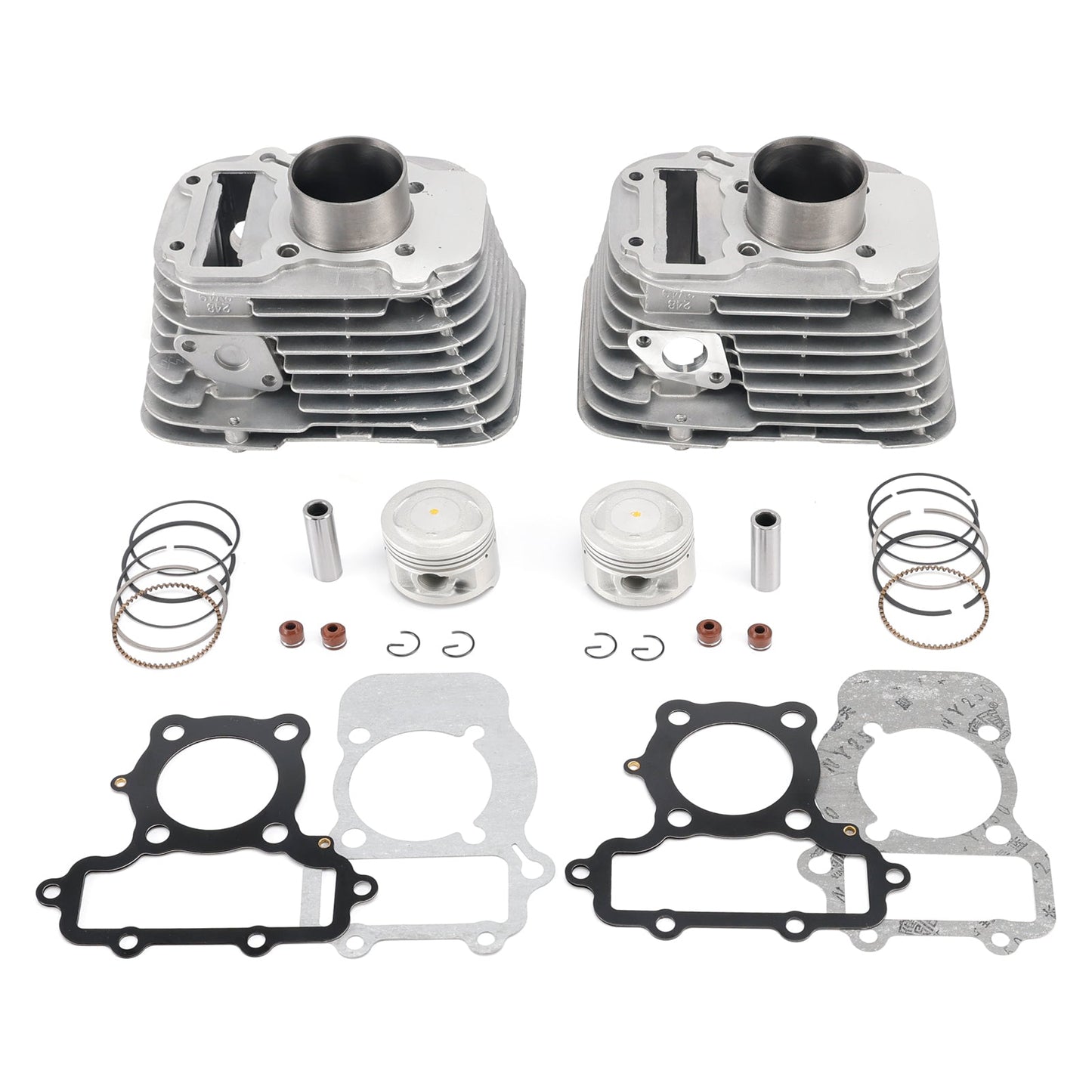 2008-2024 Yamaha XV250 V Star 250 Cylinder Barrel Jug Piston Set 4DN-11310-00 2UJ-11320-01