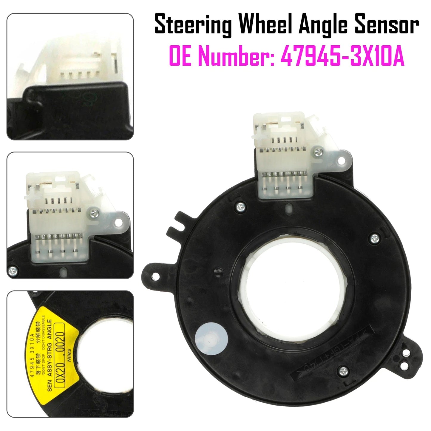 Steering Wheel Angle Sensor 47945-3X10A For Nissan Frontier Xterra 2005-2012