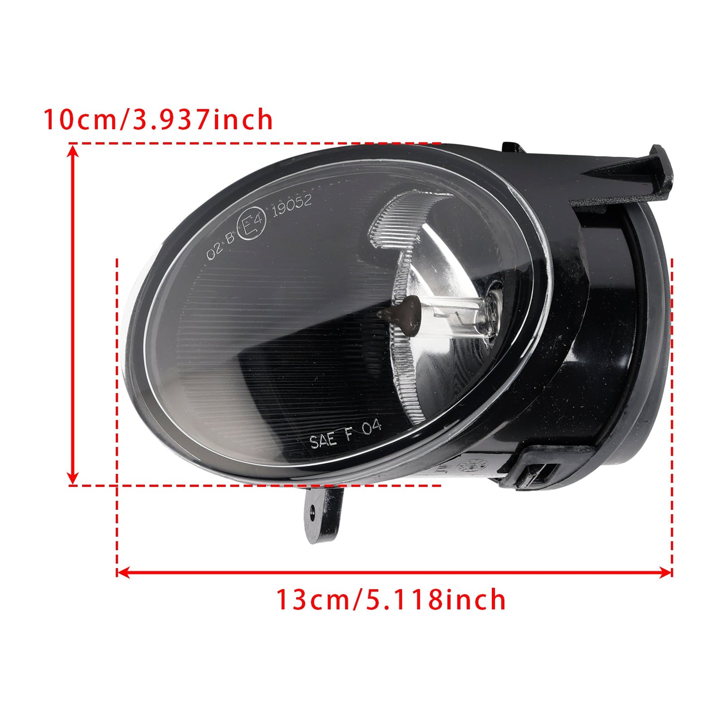 2005 2006 2007 2008 Audi A6 C6 Pair Front Bumper Driving Fog Light