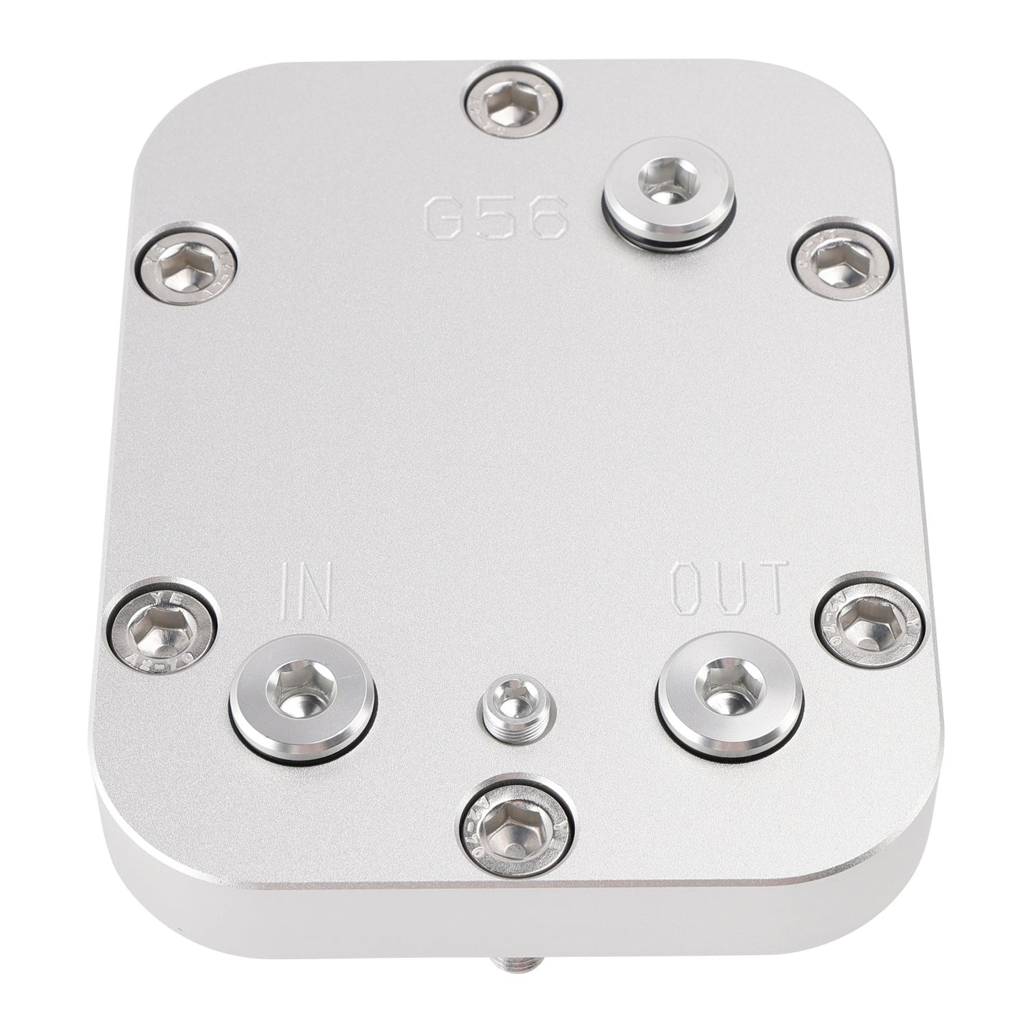3 Ports PTO Cooler Cover 1/8 NPT For Ram 1/8 NPT 1500 2500 3500 4000 4500 G56