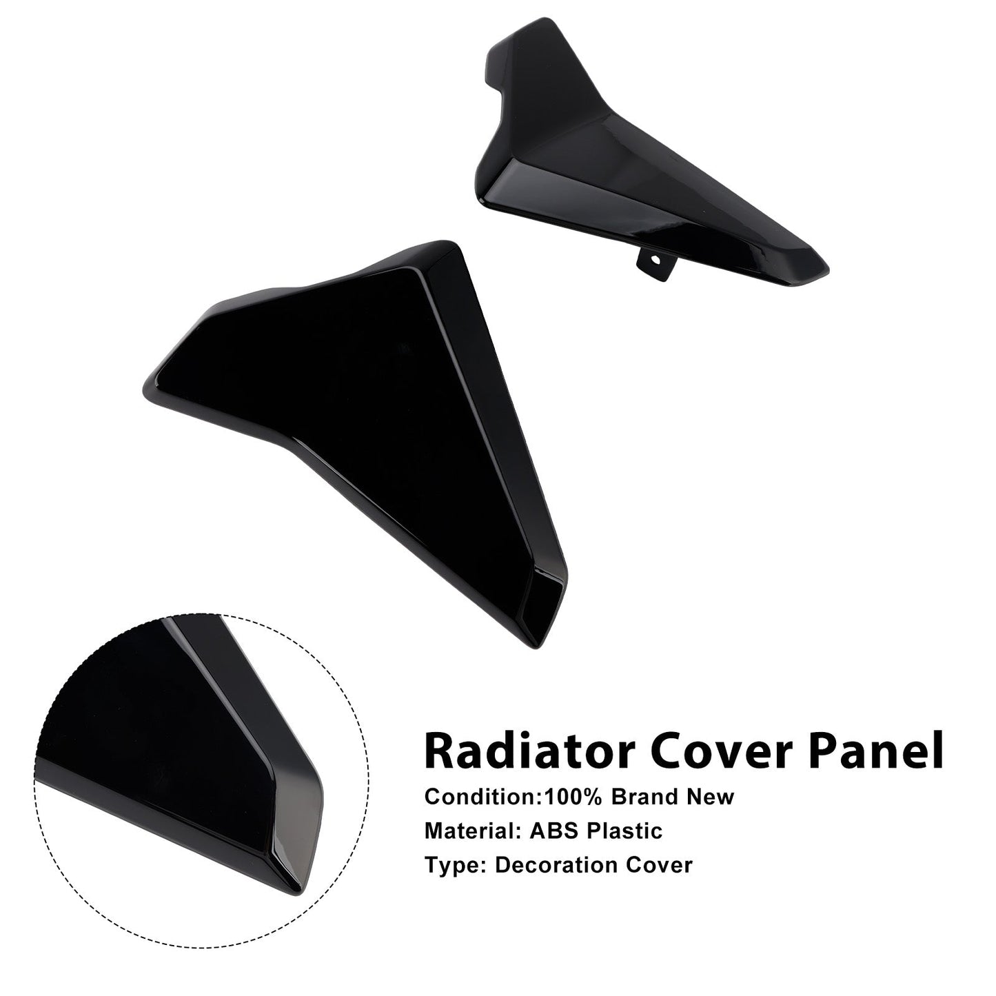 Radiator Side Cover Fairing Panels For Street Triple 765 R/RS 2023-2025