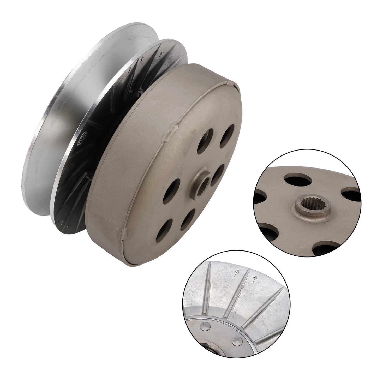 2005-2006 SYM GTS250 EURO 2 Front Complete Variator Set 22101-Hma-000 23010-HMA-000/23010-HMB-000