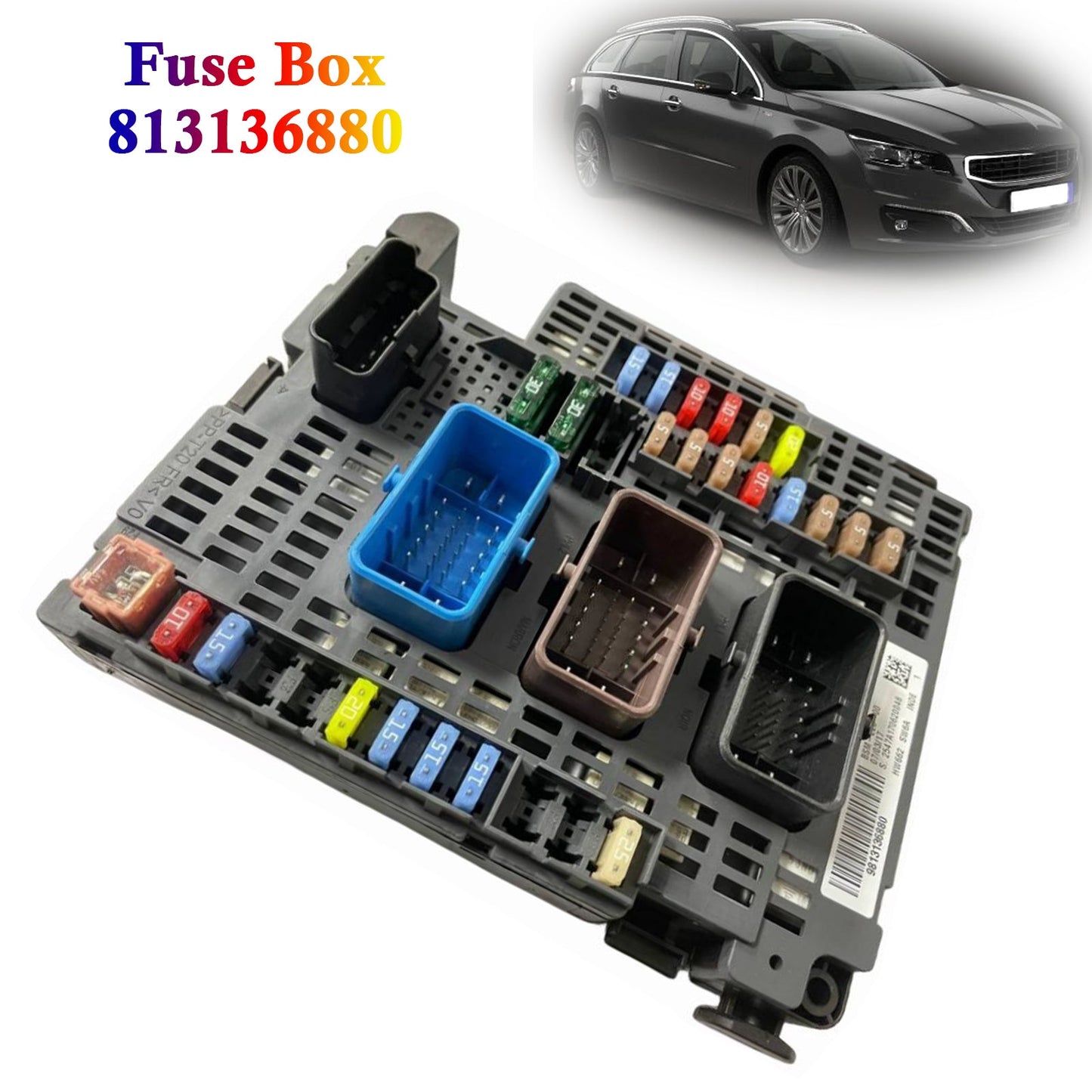 2012-2016 Citroen C4L Fuse Box Module BSM 9813136880