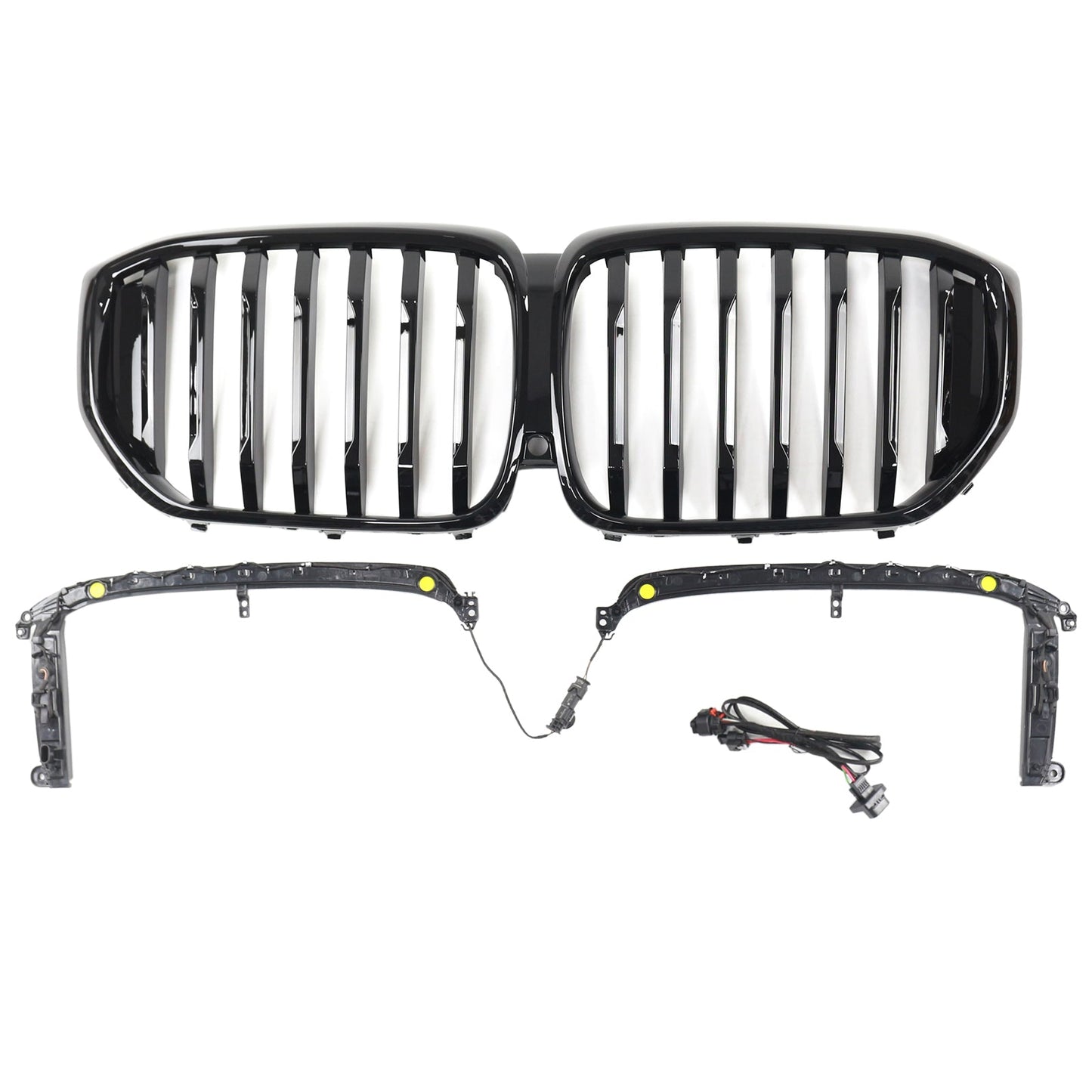 2019-2022 BMW X5 G05 M-Performance Gloss Black Front Kidney Grille Grill 51137454887
