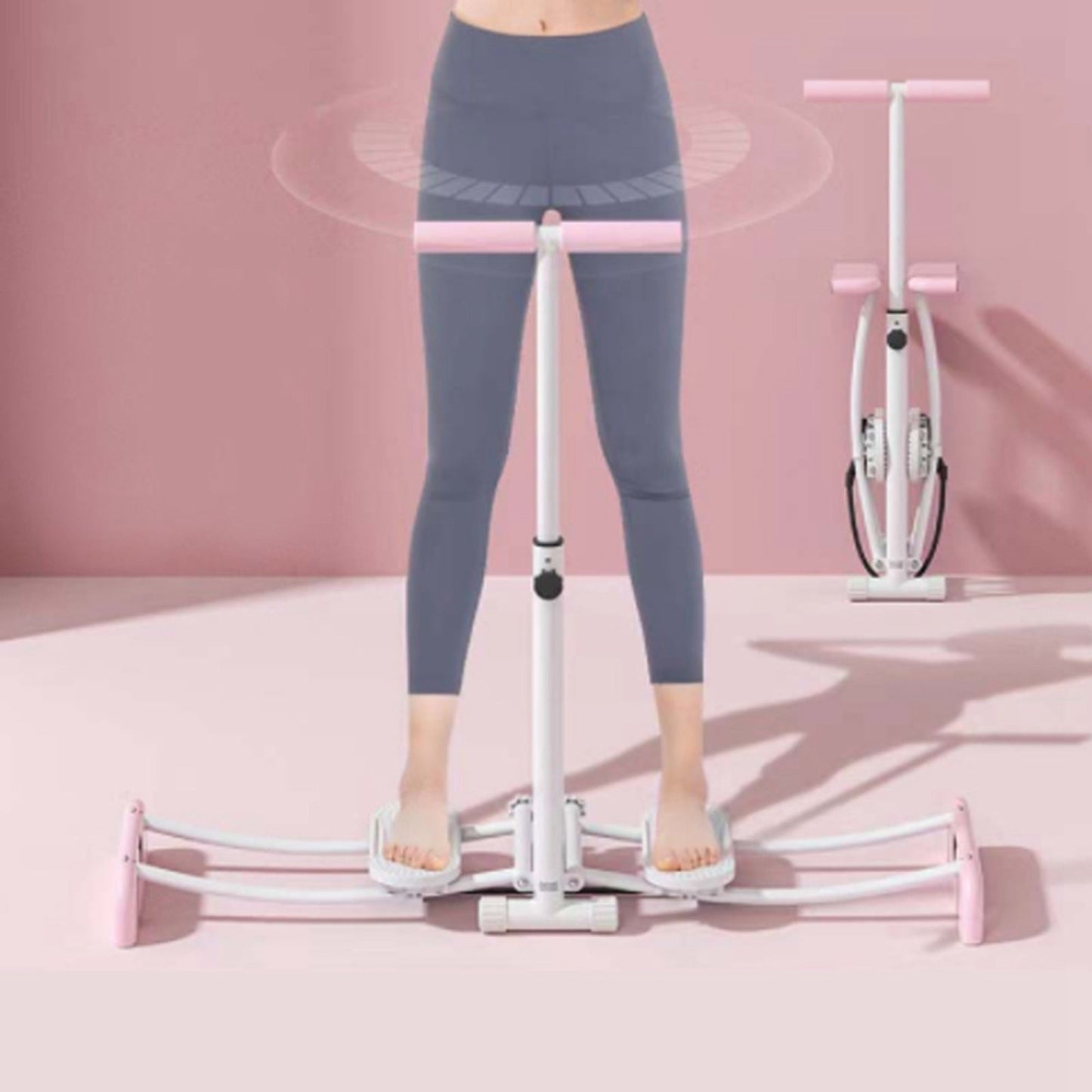 Snow Ski Exercise Machine Leg Exercise Pelvic Muscle Hip Trainer Thigh Exerciser