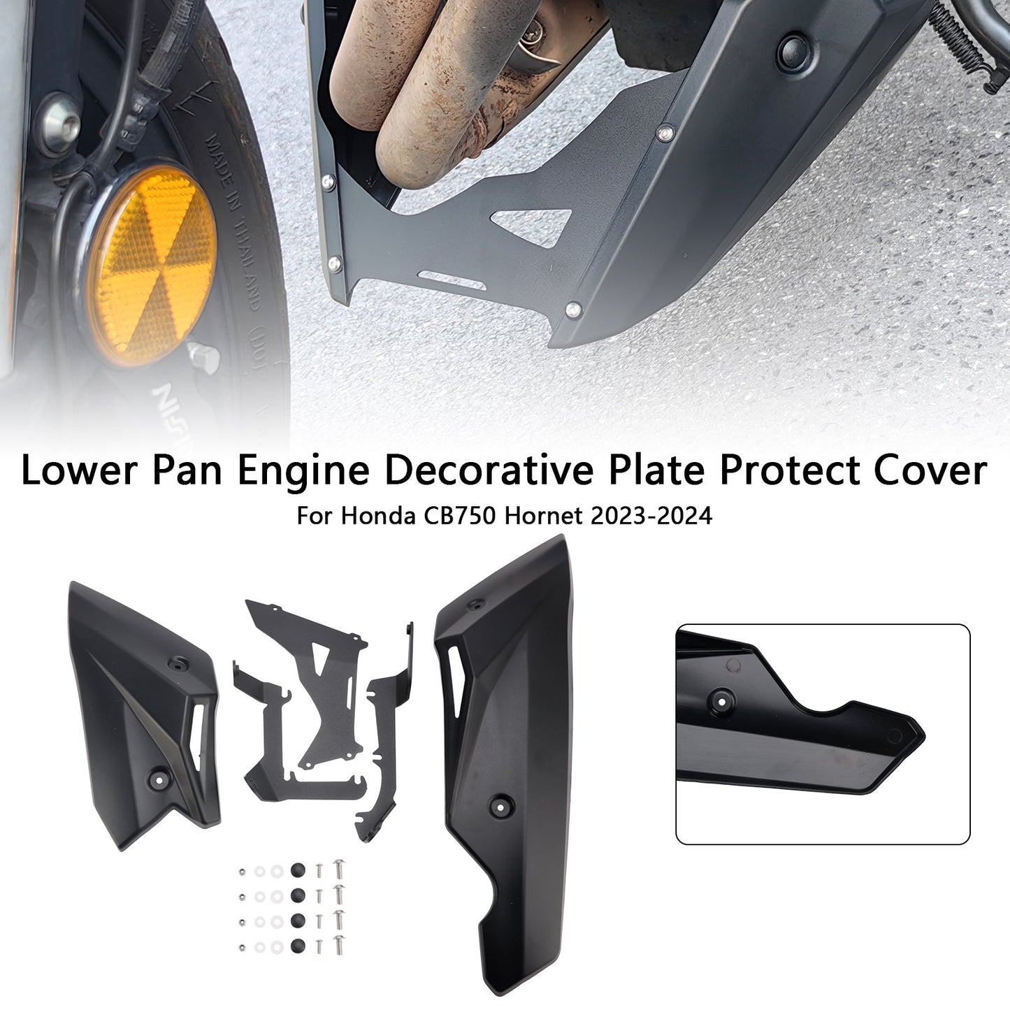 2023-2024 Honda CB750 Hornet Lower Pan Engine Decorative Plate Protect Cover