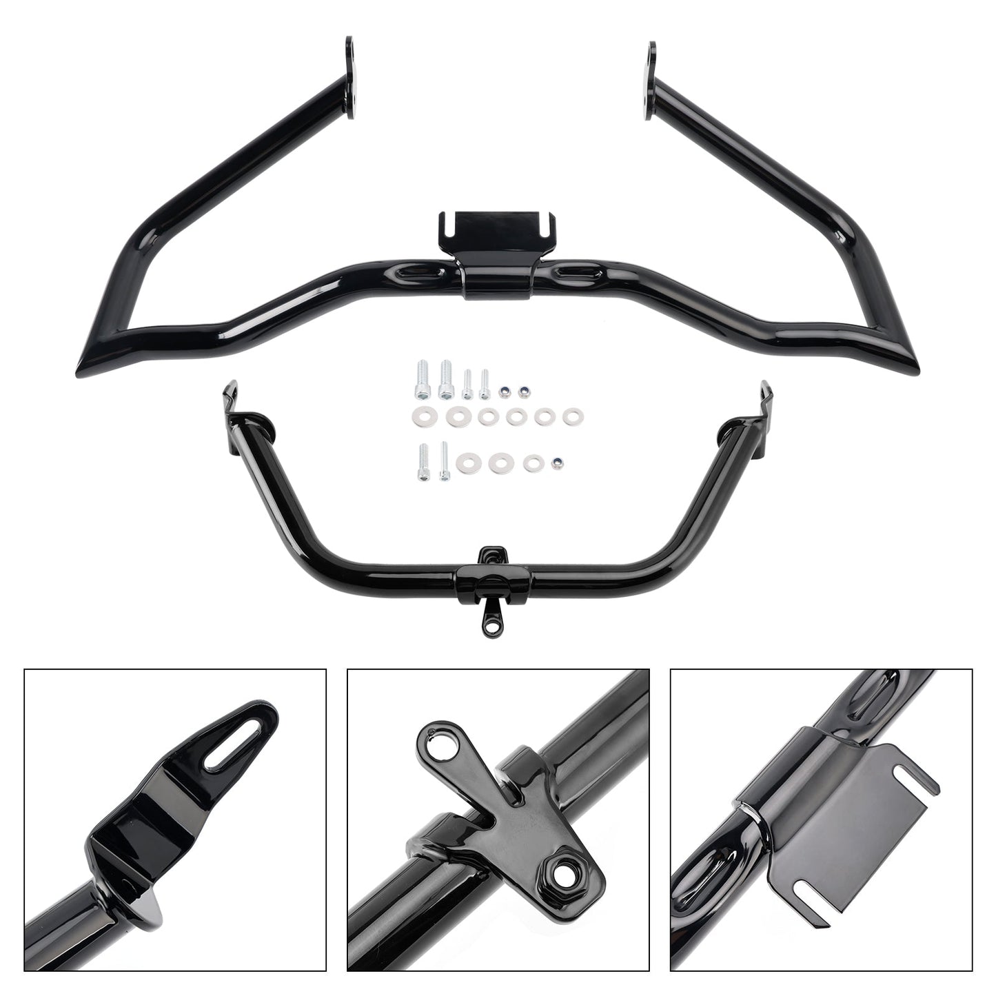 2014-2022 Road Glide Engine Guard Frame Anti-Crash Bumper Protector Chromea ChromeC