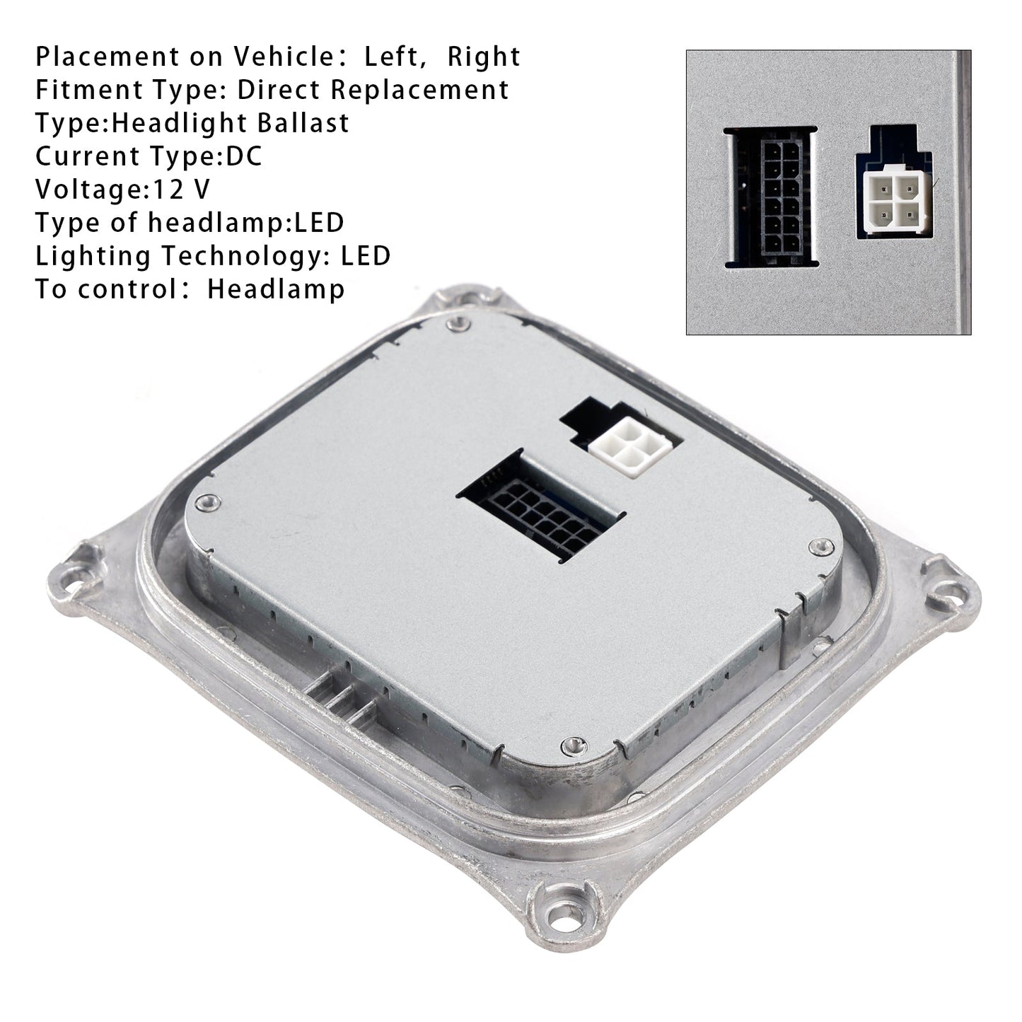 Headlight LED DRL Control Unit 130732952800 For Fiat Ducato For Peugeot Boxer