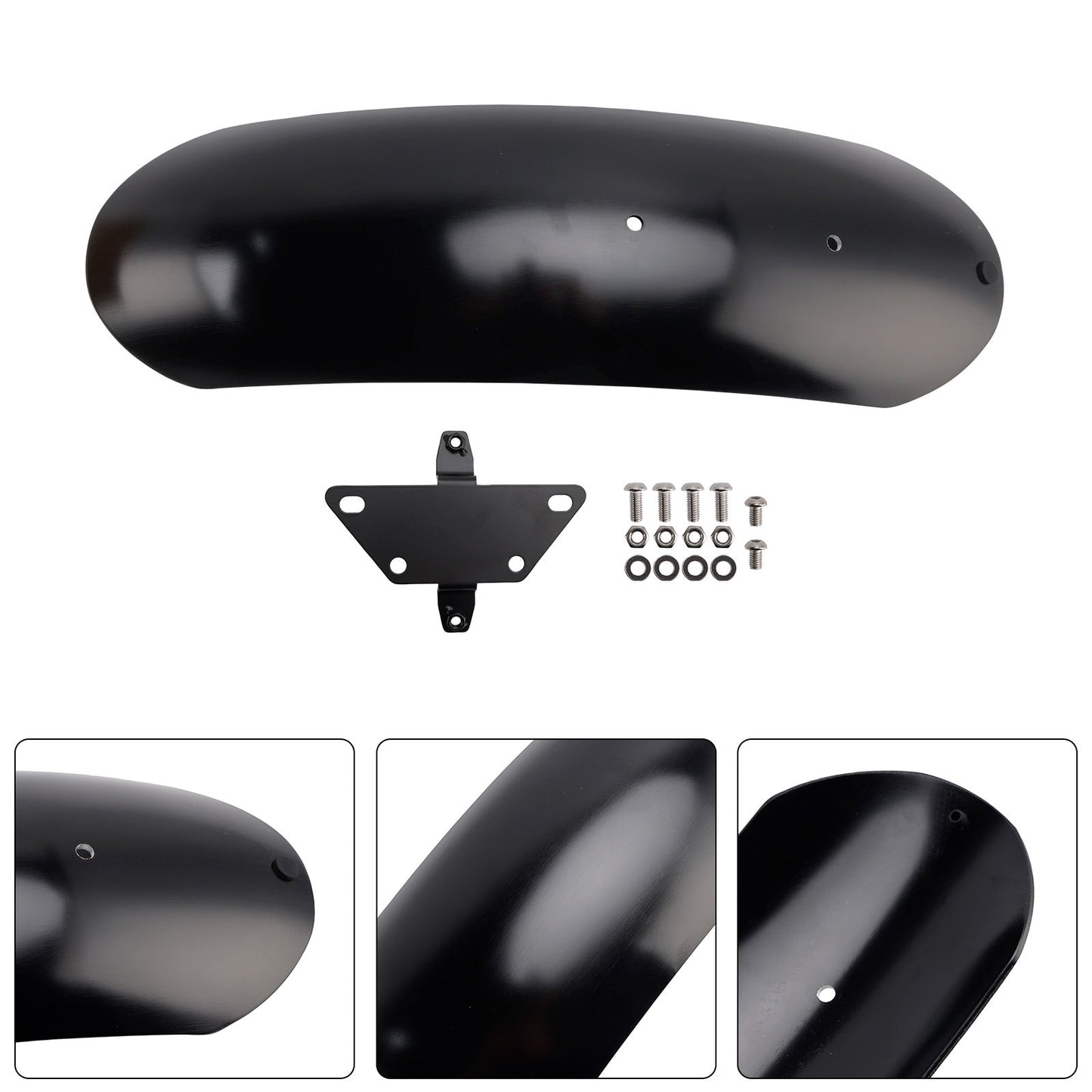 2015-2025 For Ducati Scrambler 800（Desert Sled/Nightshift/Full Throttle/ Icon/Icon Dark/Urban Motard) Steel Front Fender Mudguard