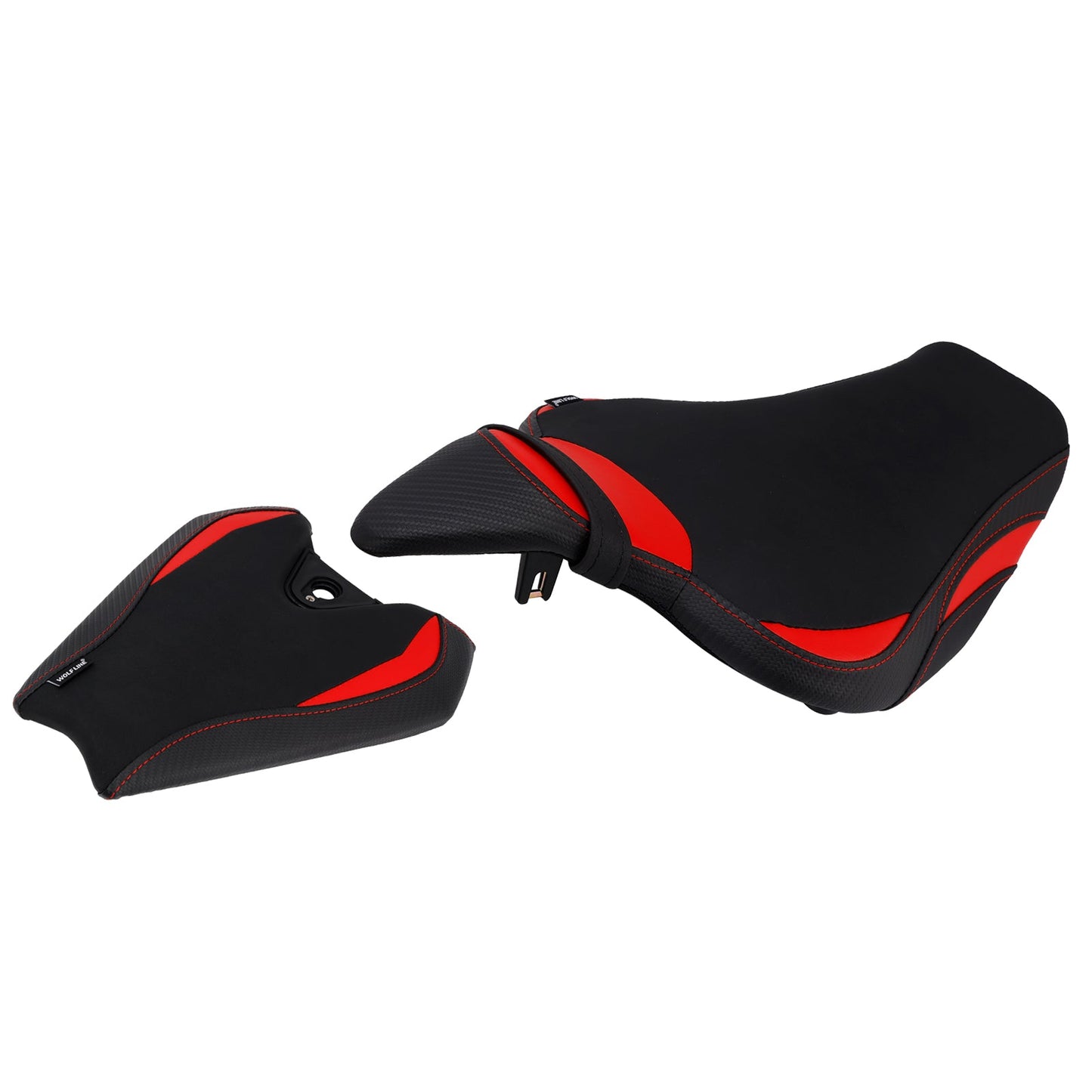 2014-2025 2024 For Kawasaki Z1000 Front&Rear Raider Passenger Cushion Kit Red