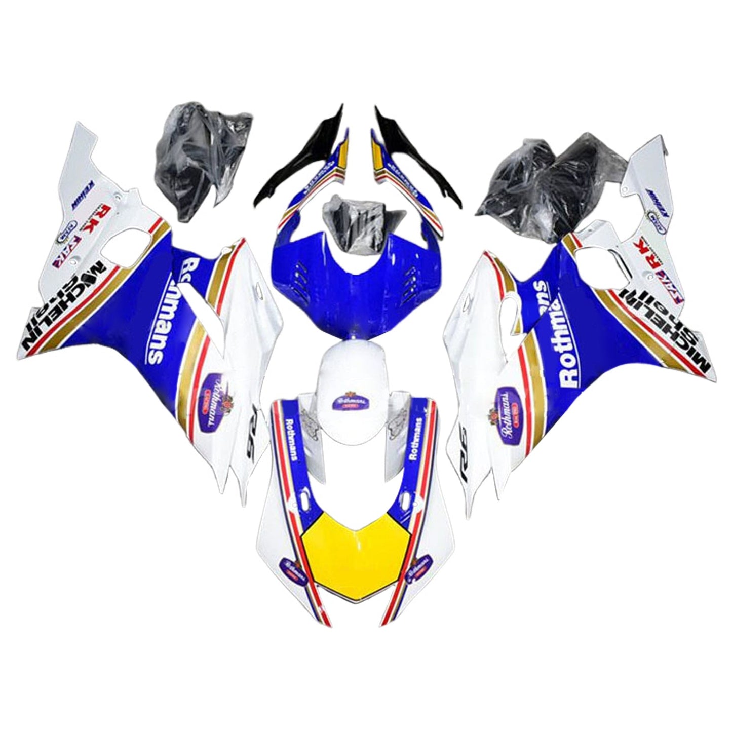 2017-2023 Yamaha YZF-R6 Injection Fairing Kit Bodywork Plastic ABS