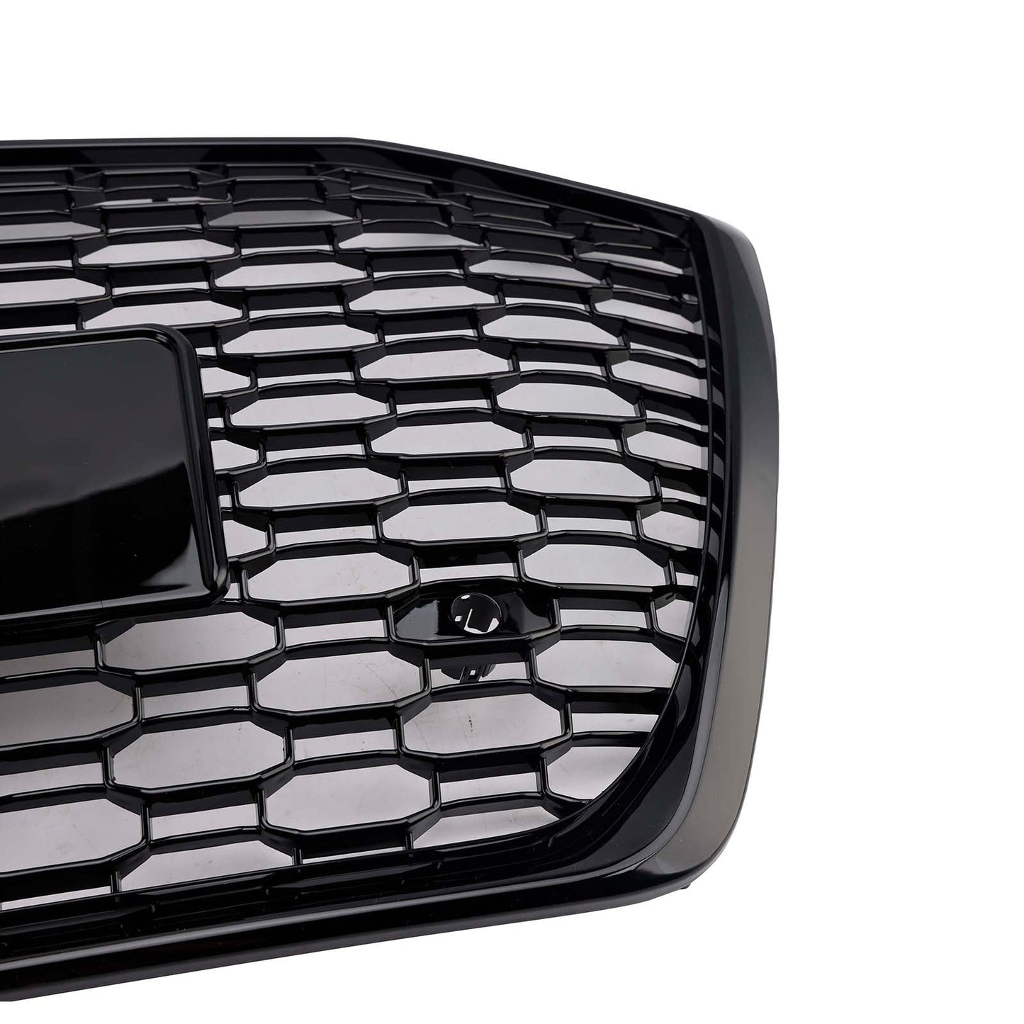 2019-2023 Fit Audi A6 S6 W//O ACC RS6 Style Honeycomb Mesh Front Grille Grill
