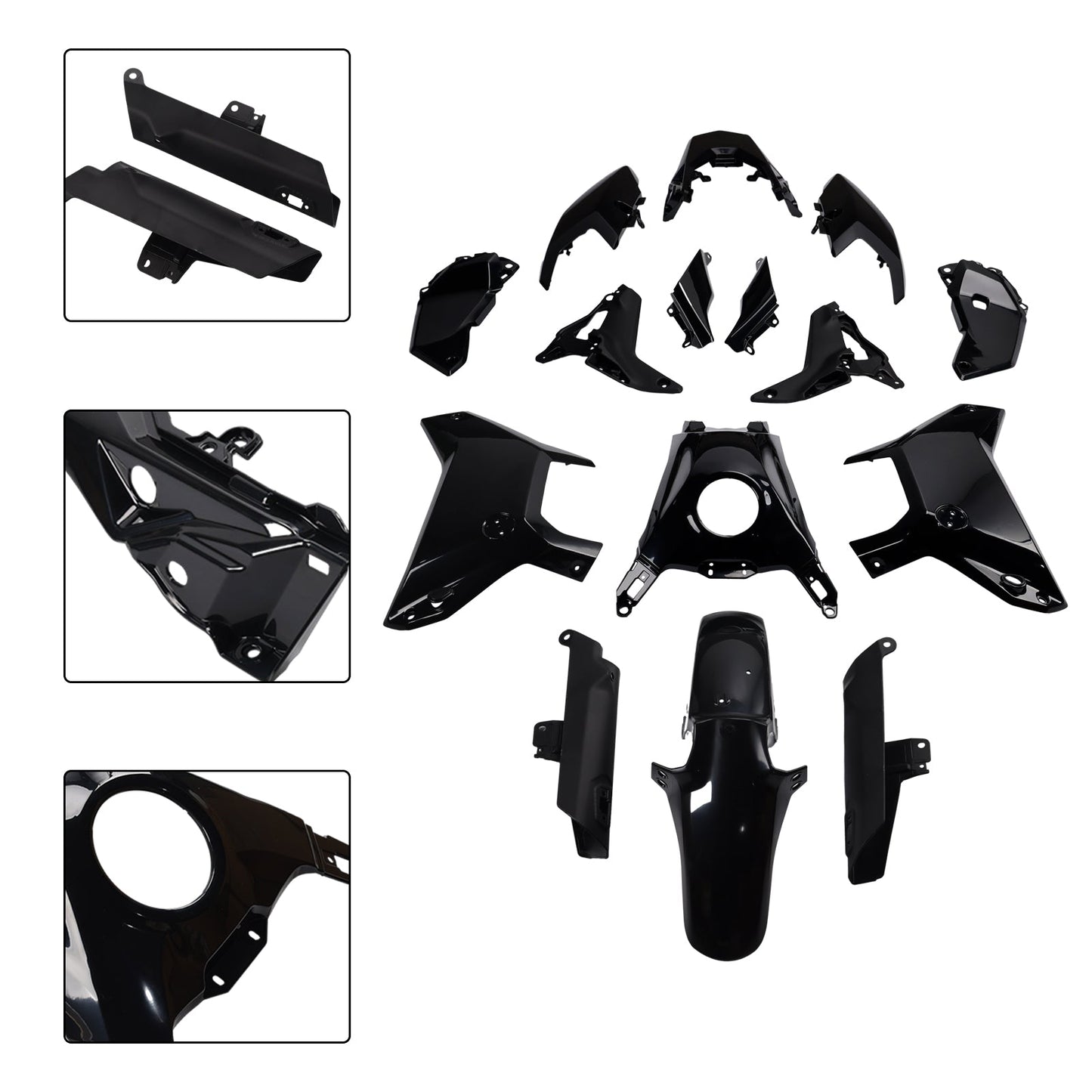 Bodywork Fairing Injection Unpainted For Yamaha Tenere 700 T700S 2025-2026