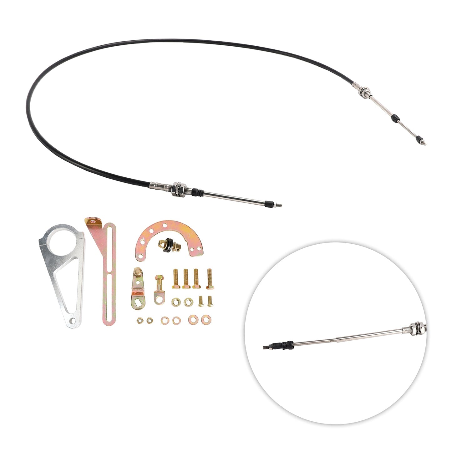 Cable Column Shift Linkage Kit High Strength ACA-1804 For TH350 TH400 700R4