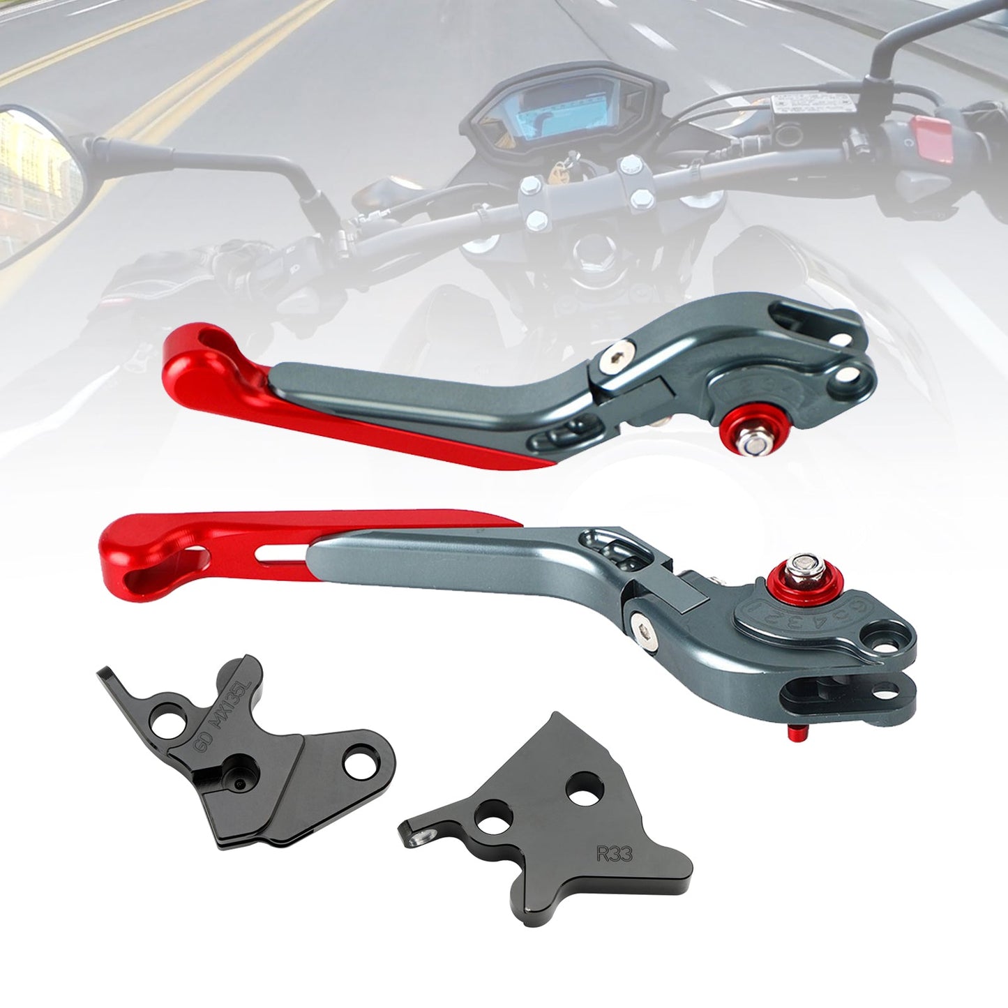 2005-2014 YAMAHA YBR125 Adjustable Clutch Brake Lever