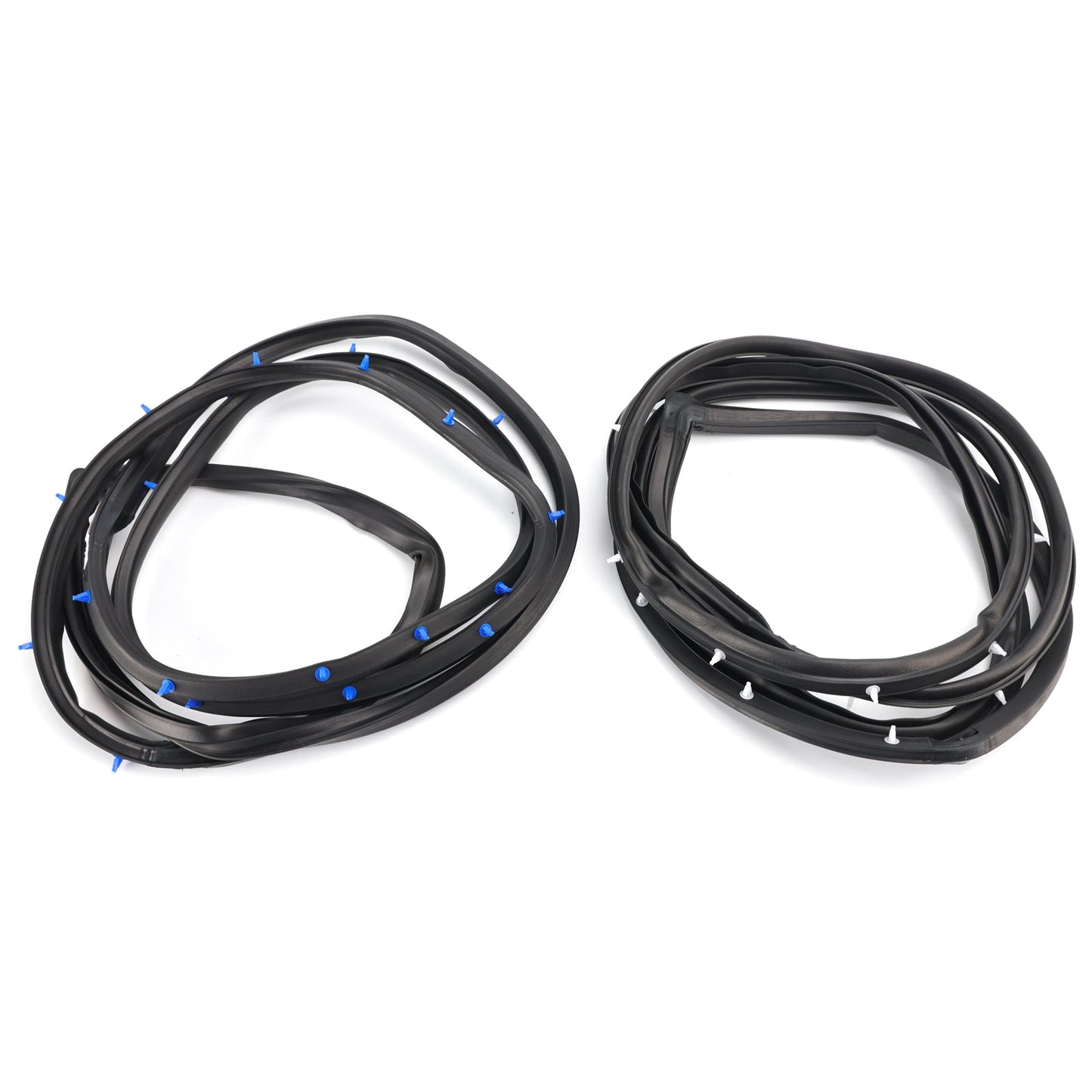 2X Front Door Rubber Seal Set For Toyota LandCruiser 79 Series HZJ HDJ FZJ