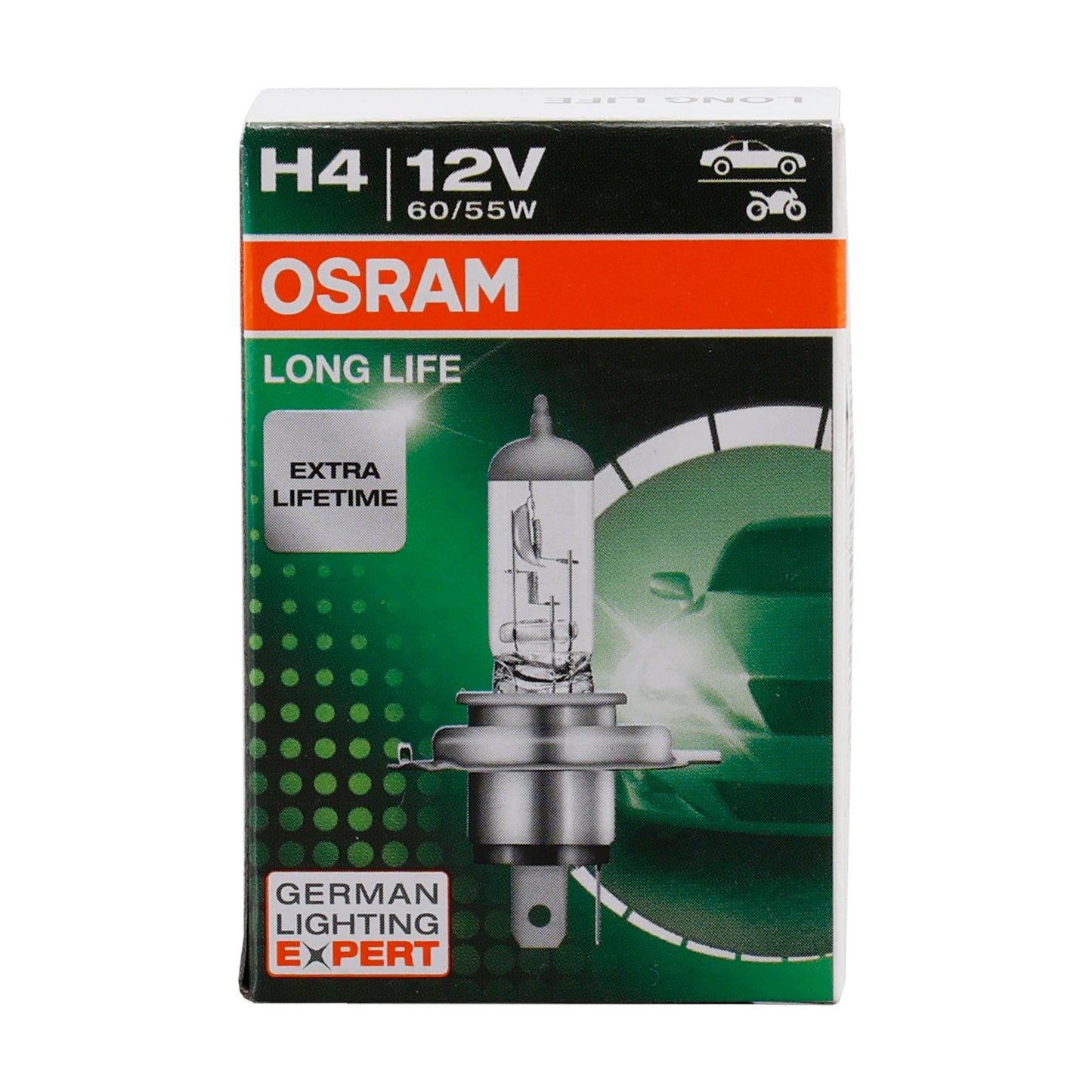 Car Headlight Longlife H4 64193L 12V 60/55W For OSRAM