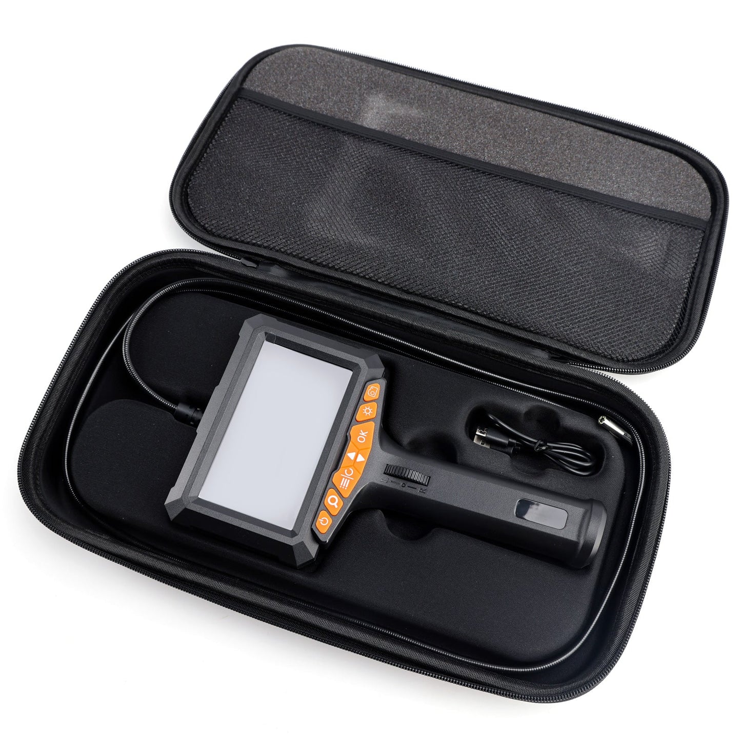 360°Two-Way Articulating Borescope Industrial Endoscope Inspection Camera