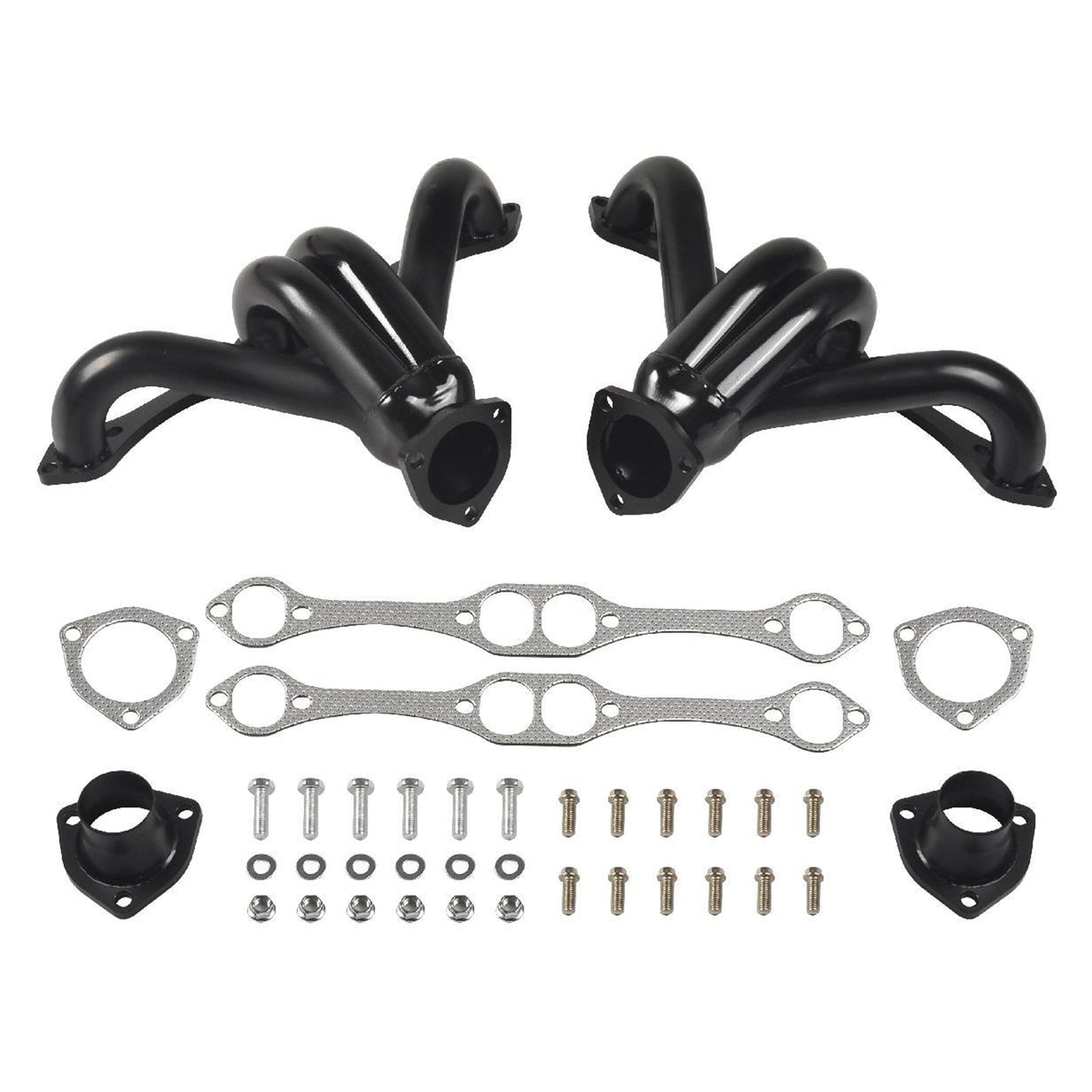 Exhaust Manifold Header Fit Chevy Small Block SB V8 262 265 283 305 327 350 400