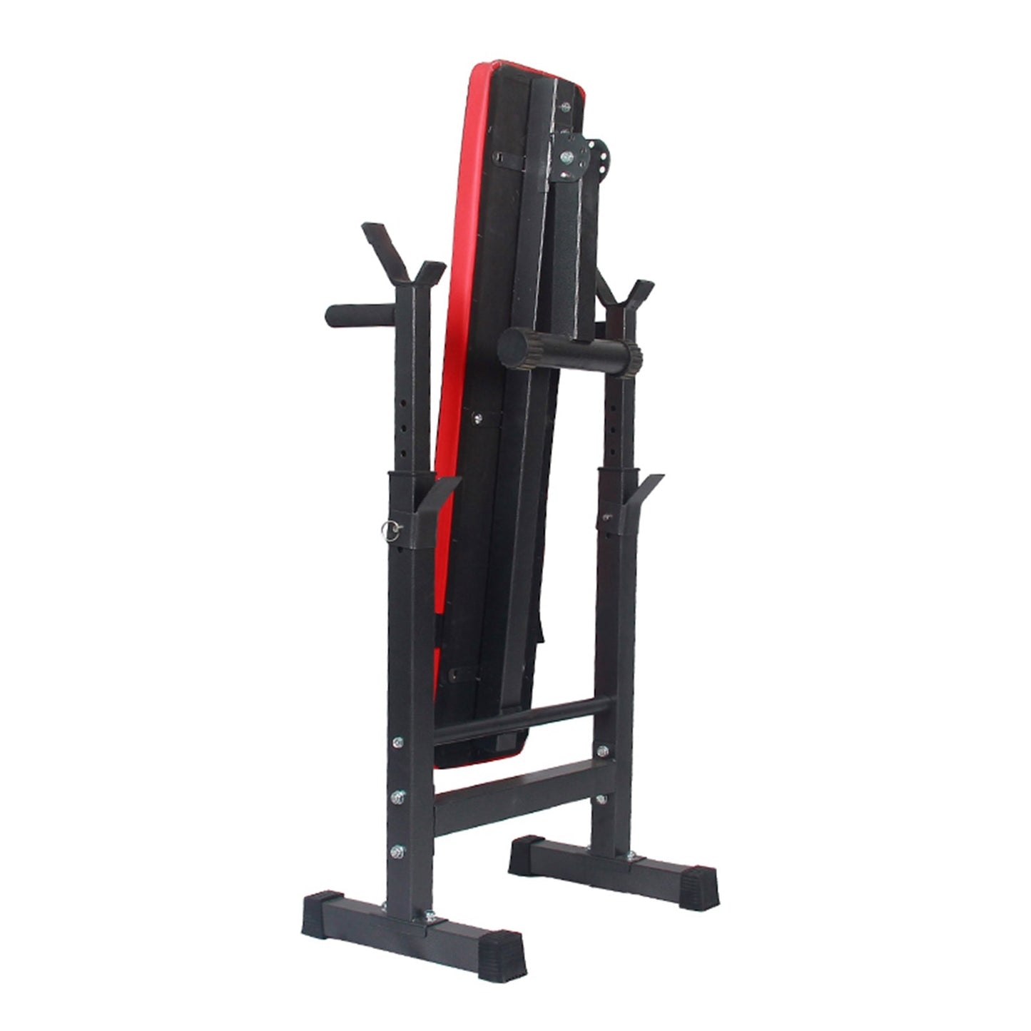 Adjustable Weight Bench Folding Bench Press Bench w/Barbell Rack Pec workout