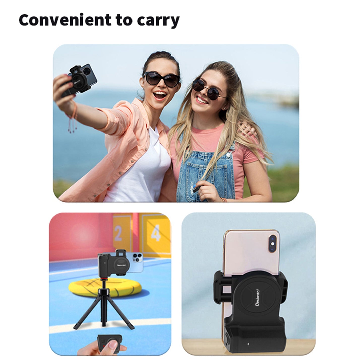 PH-30A Mobile Phone Clip Model Auction Remote Control Camera Handle Stabilizer