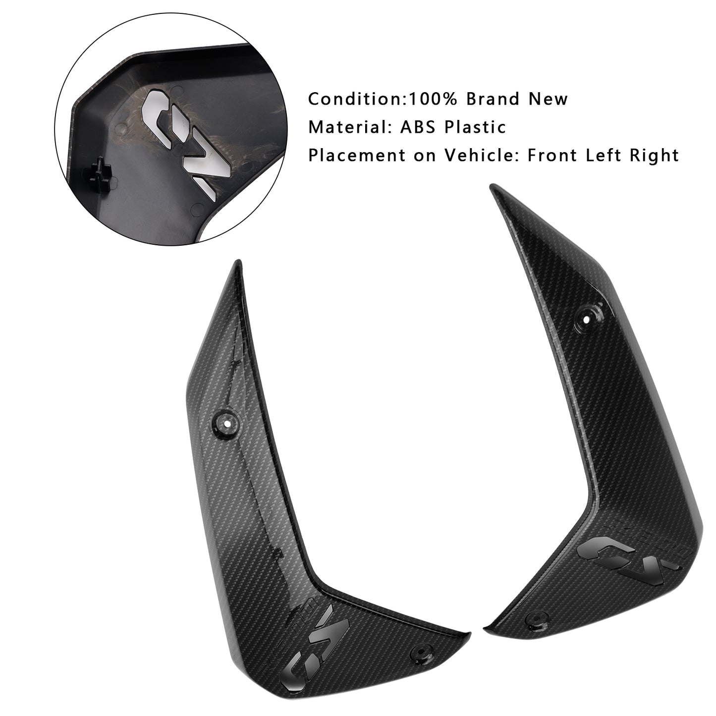 Side Frame Fairing Cowl Guards Radiator Cover For BMW R1300GS 2024-2025