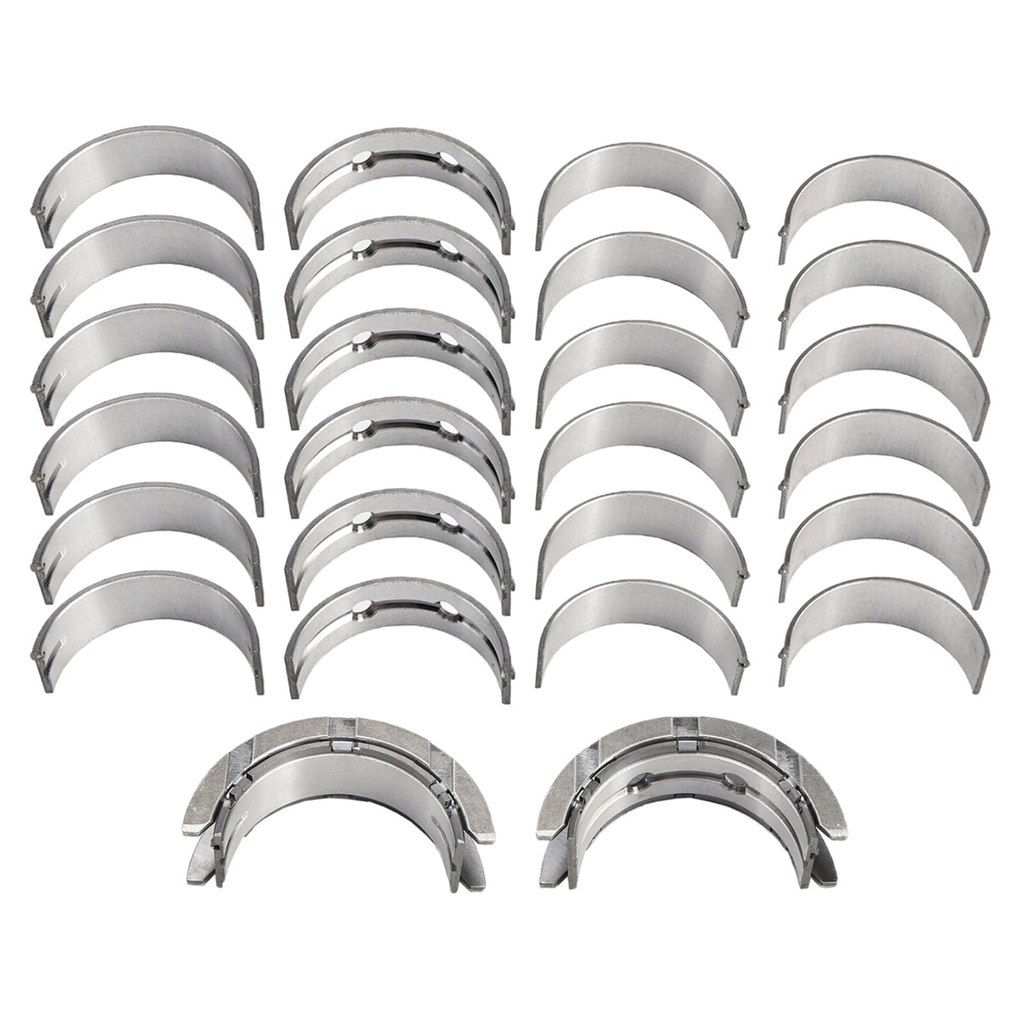 Crankshaft with Main & Conrod Bearings STD for BMW Series 3 4 5 X3 X5 X6 N57D30