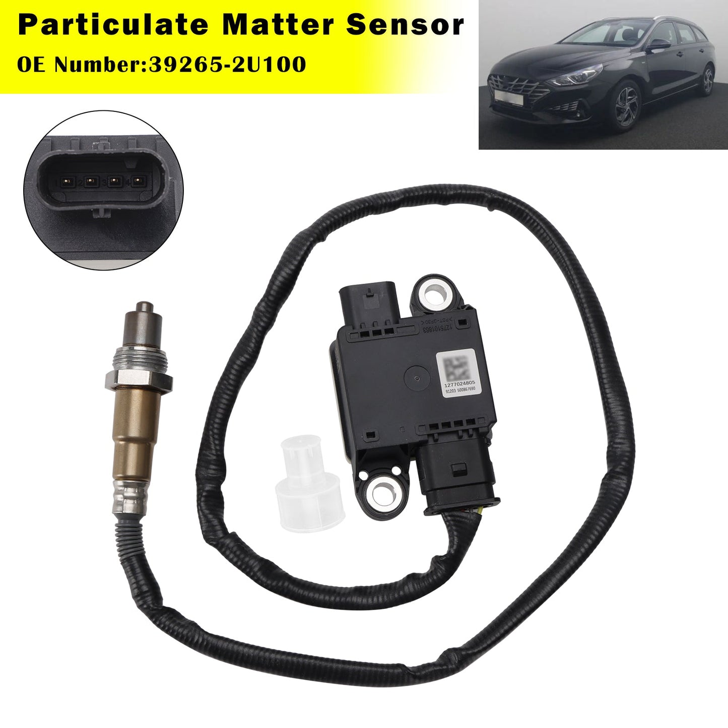2018-2025 Kia Ceed CD 1.6 CRDi 115 39265-2U100 Particulate Matter Sensor