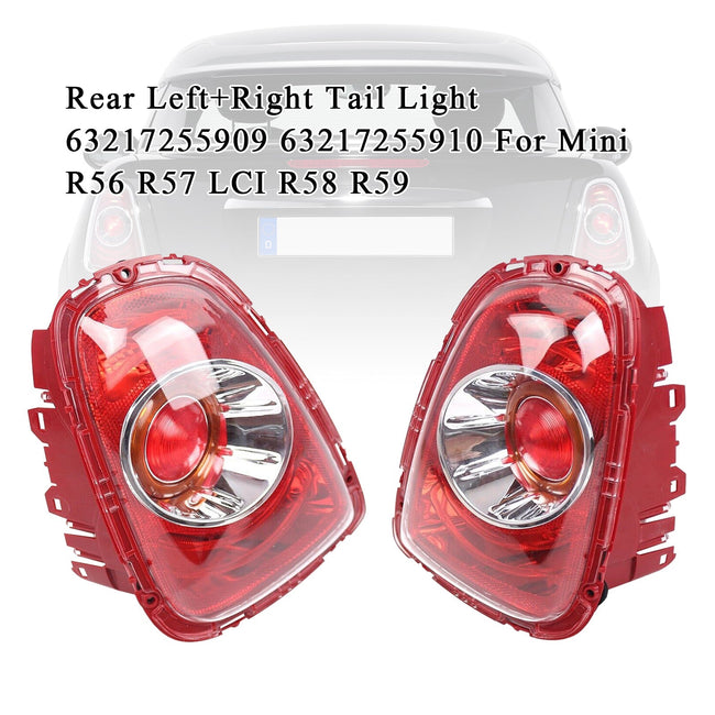 12/2010—04/2015 MINI Coupe R58 Rear L+R Tail Light 63217255909 63217255910