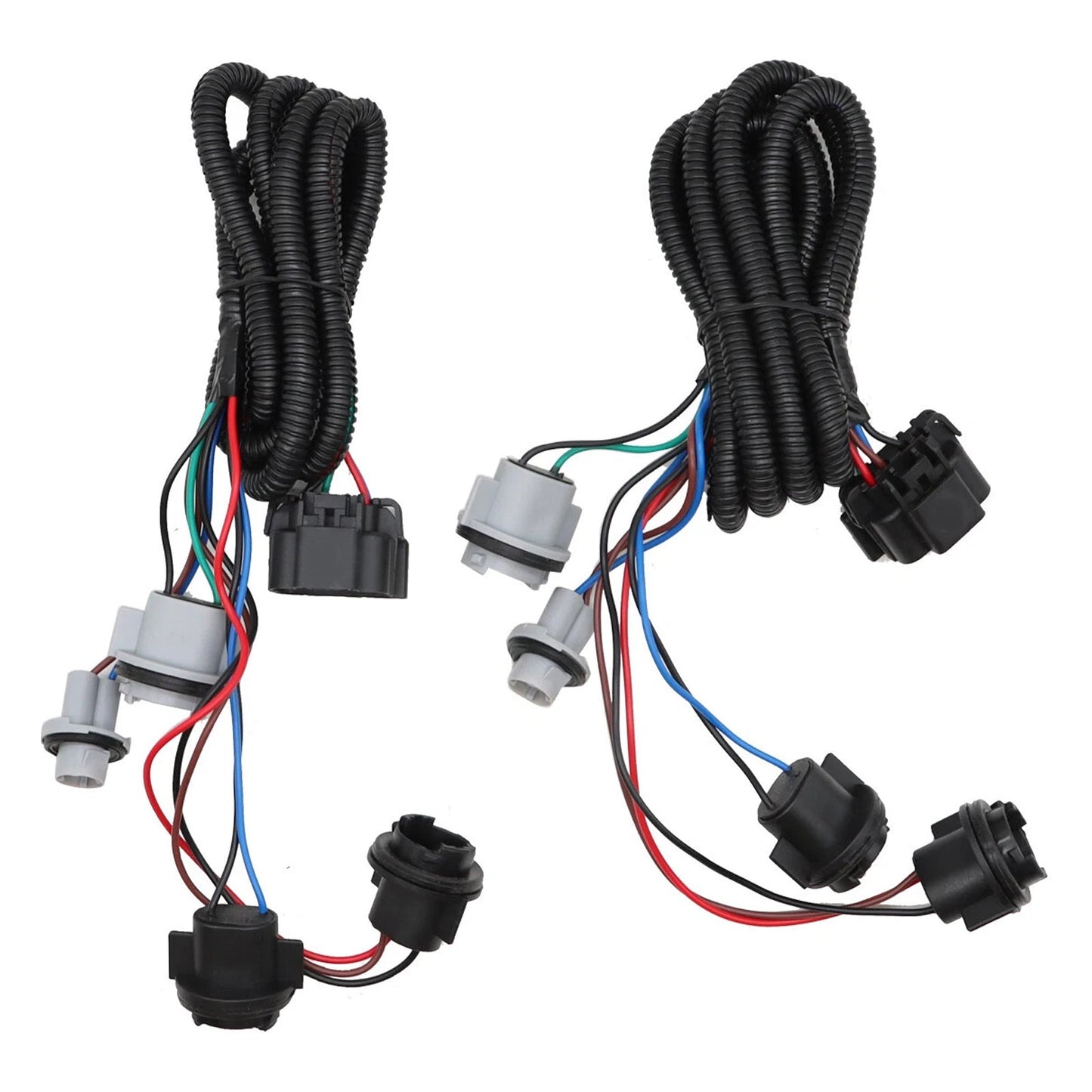 2PCS LH+RH Tail Harness Light For Chevy Silverado 1500 2500 3500 HD 2003-2006