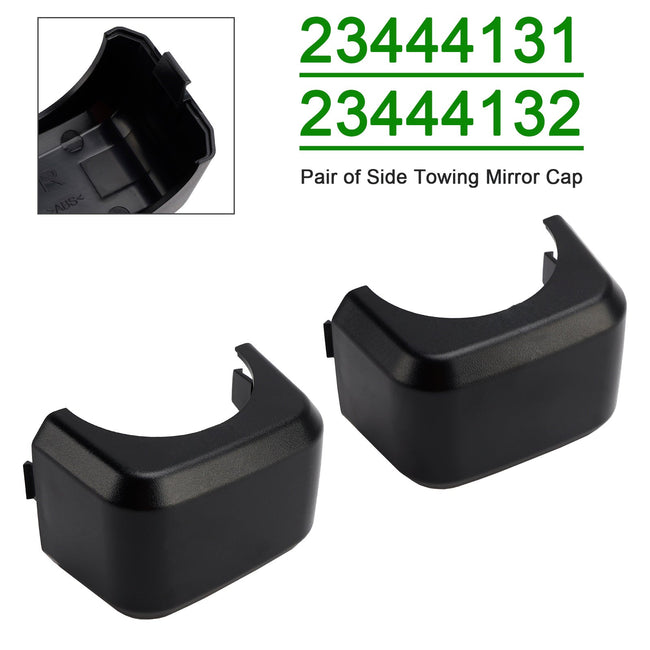 2016-2018 For GMC Sierra 1500 Pair of Side Towing Mirror Cap 23444131 2344413