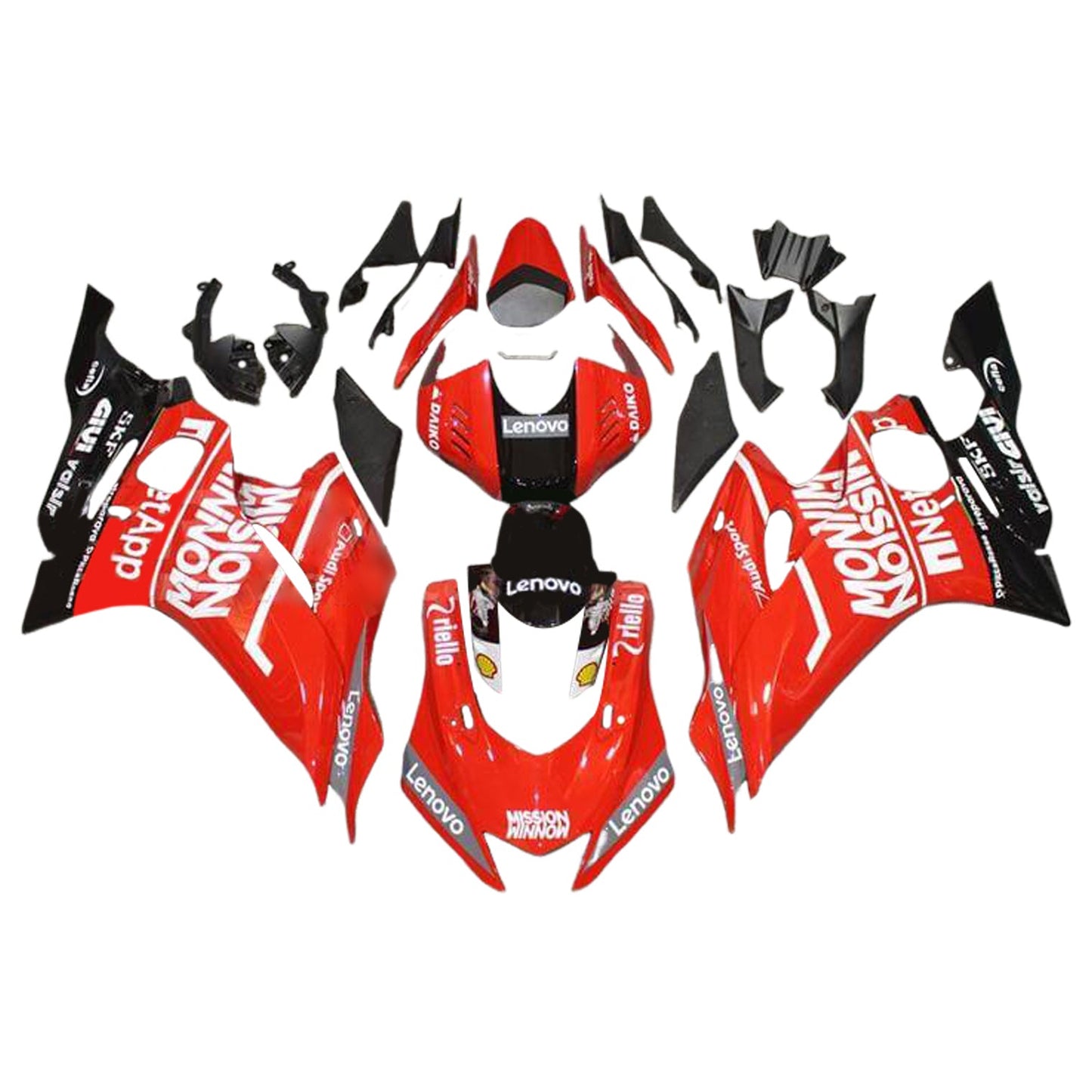 2017-2023 Yamaha YZF-R6 Injection Fairing Kit Bodywork Plastic ABS