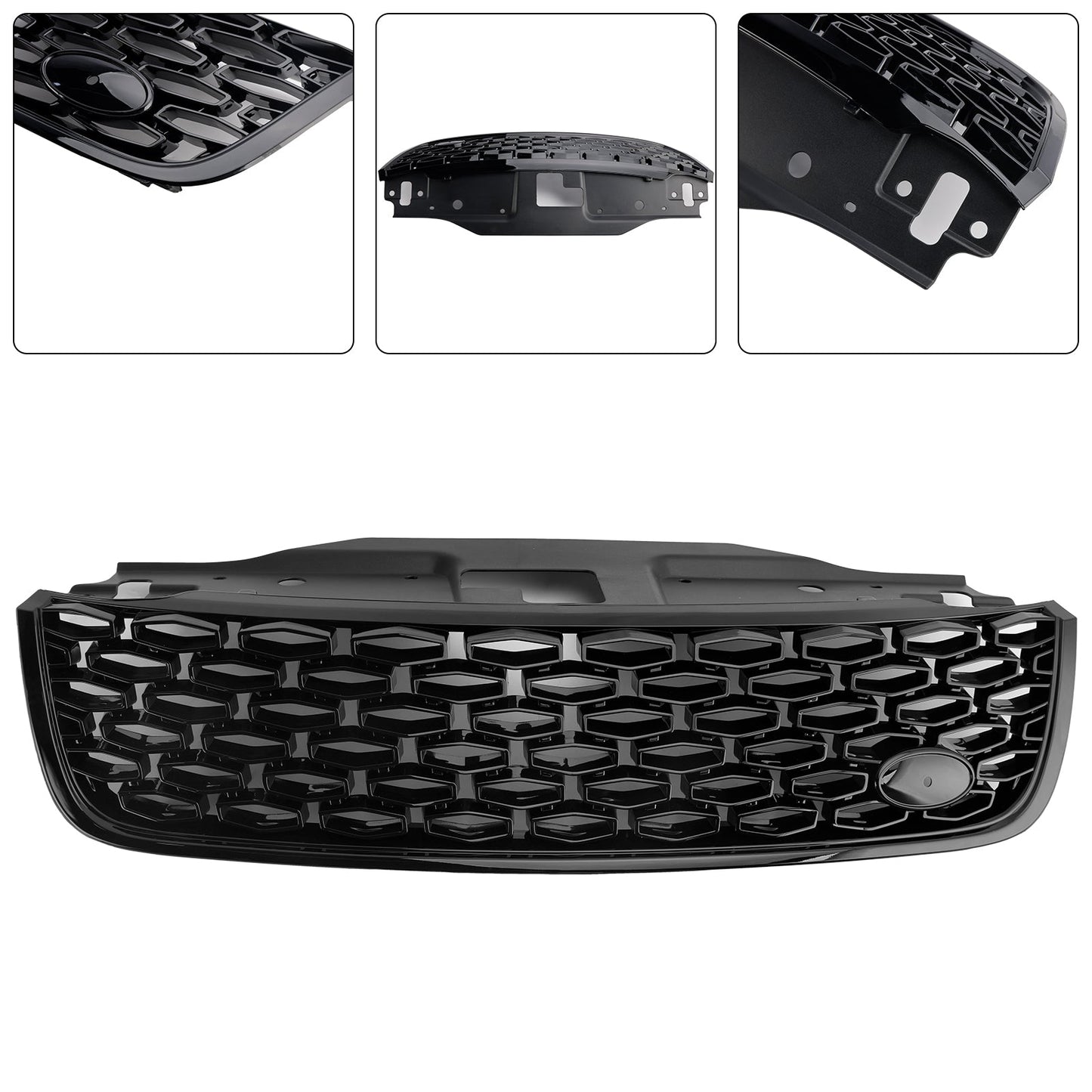 2017-2020 Land Rover Discovery 5 L462 Dynamic Style Front Grille Black