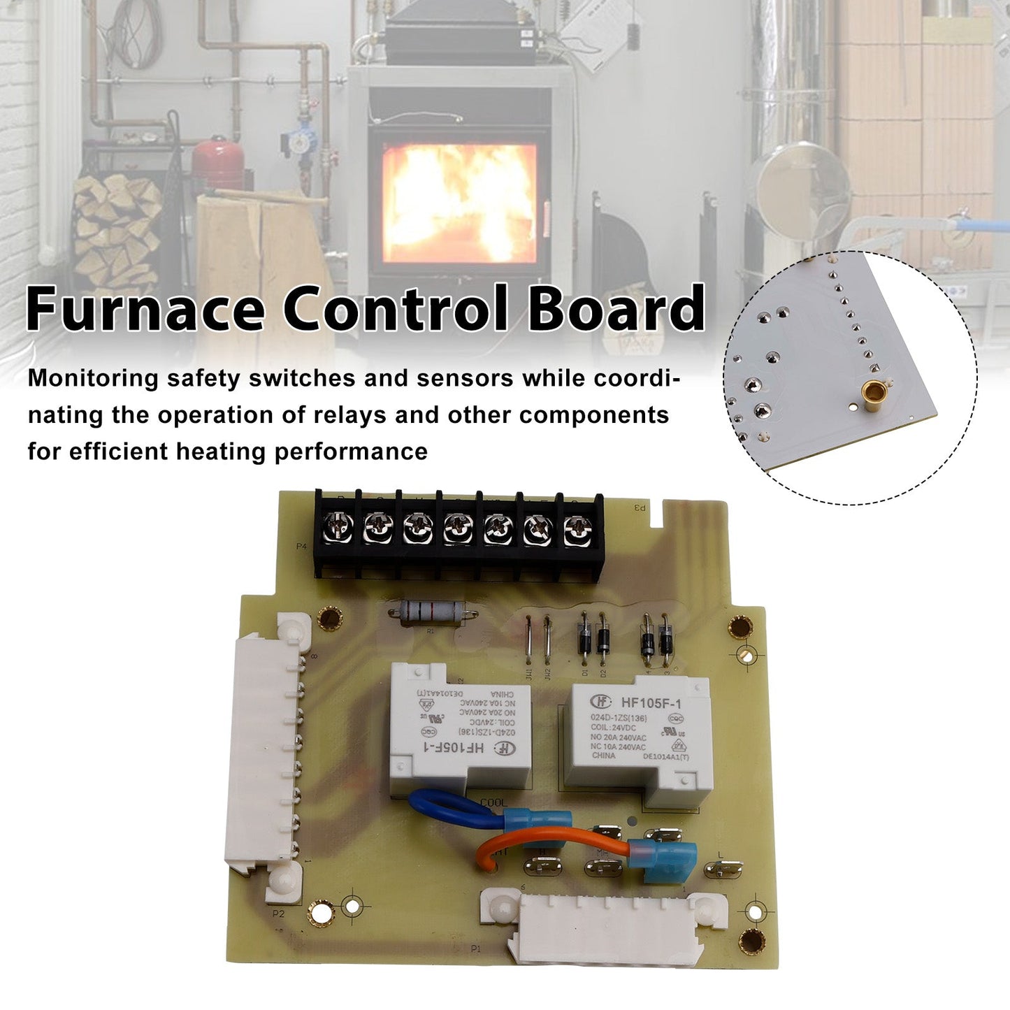 624-568 624-5680 AC4003-2 for Nordyne Intertherm Heat Pump Control Circuit Board