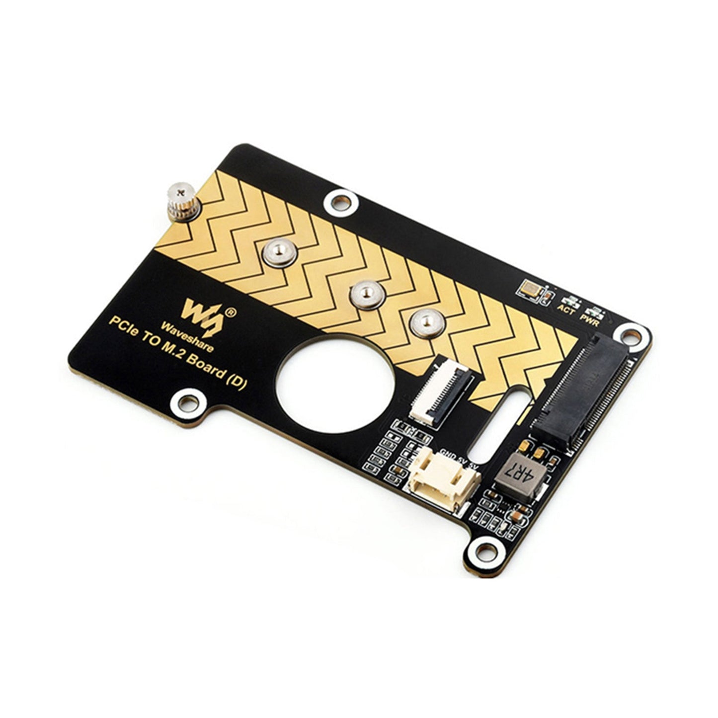 Raspberry Pi 5 PCIE to M.2 Interface Rotor 8Gbps Transmission Expansion Board