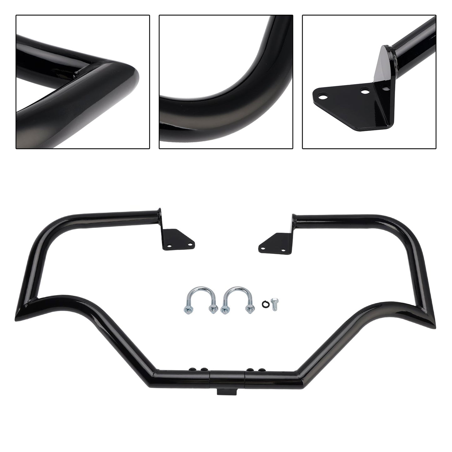 Bumper Engine Protection Guard Crash Bar Fit For Dyna Low Rider FXDL 2006-2017