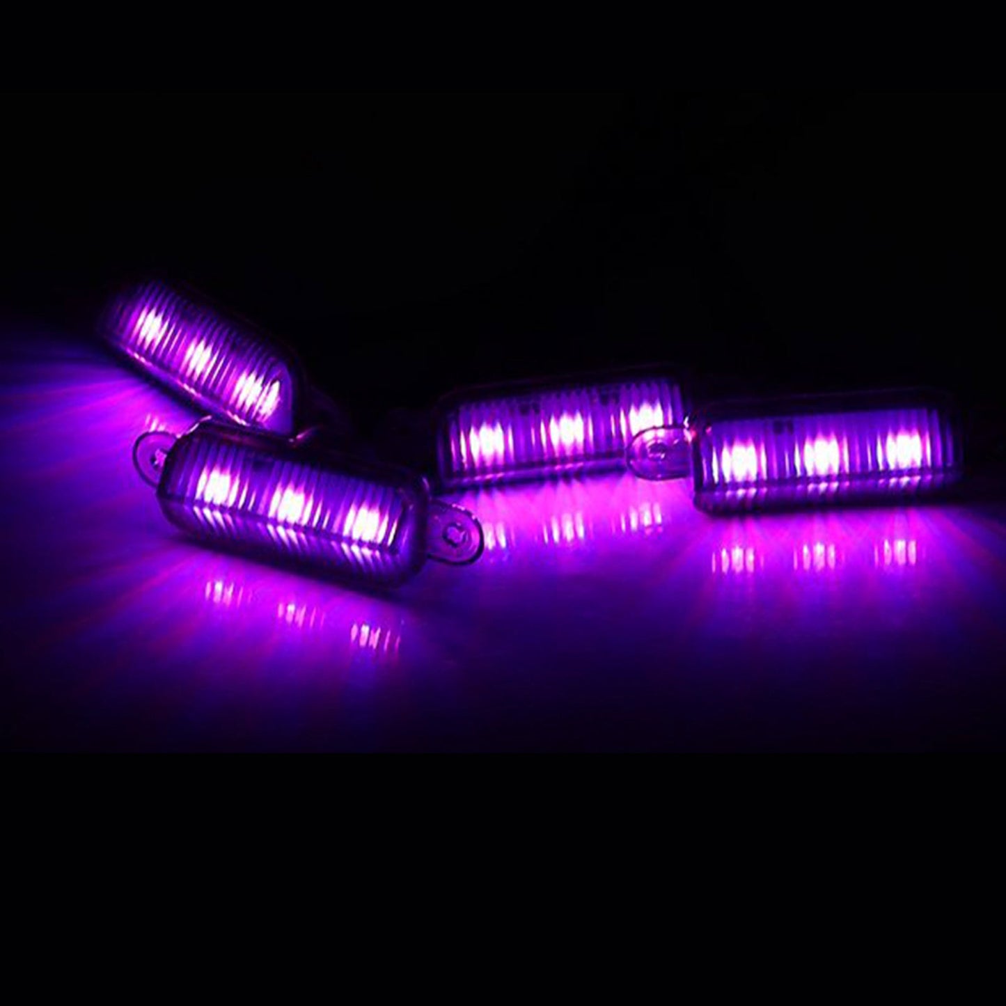 5Pcs Front Grille LED Lighting RGB With APP Controller For SUV off-road vehicles