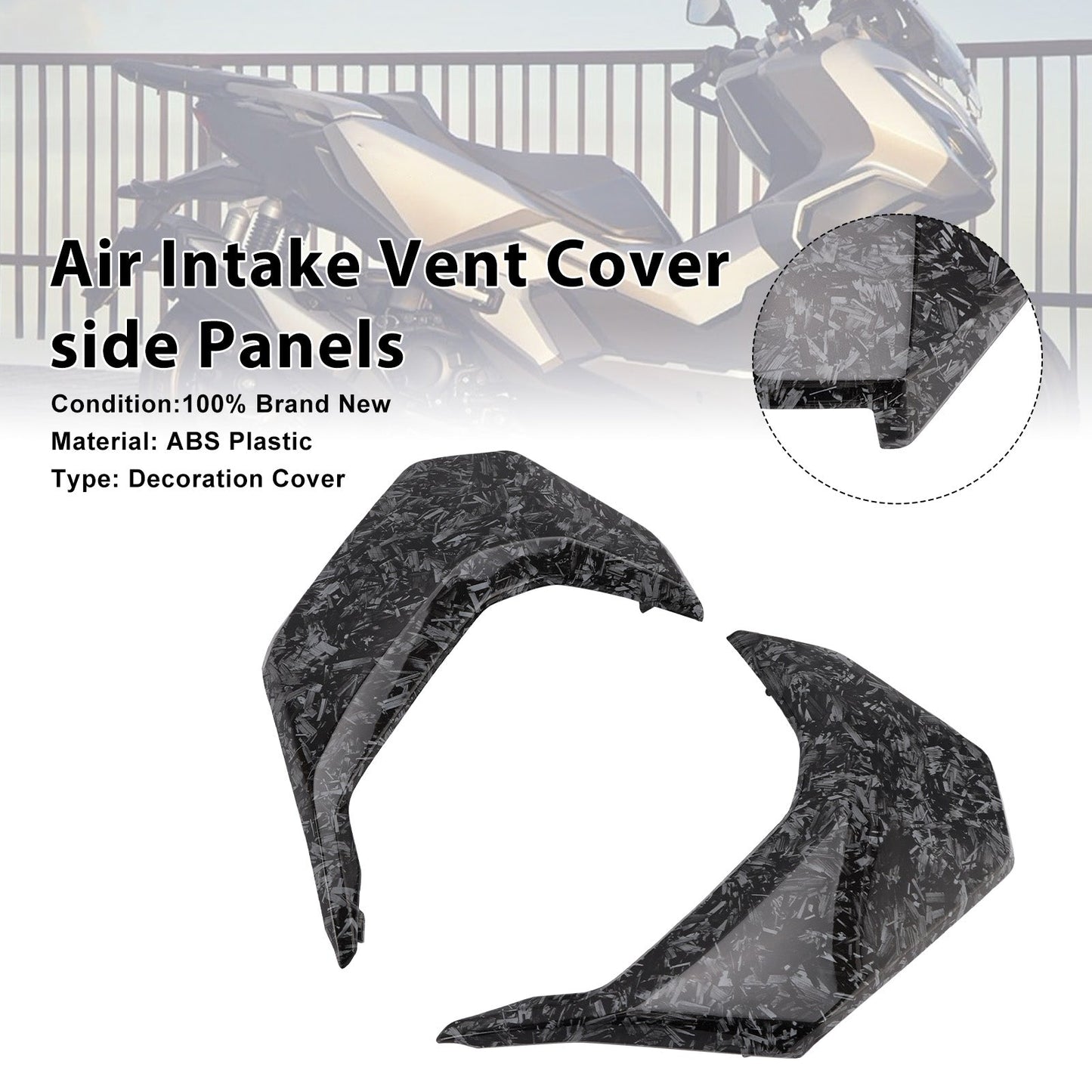 2022-2025 Honda ADV 350 Air Intake Vent Cover Side Panels Fairing