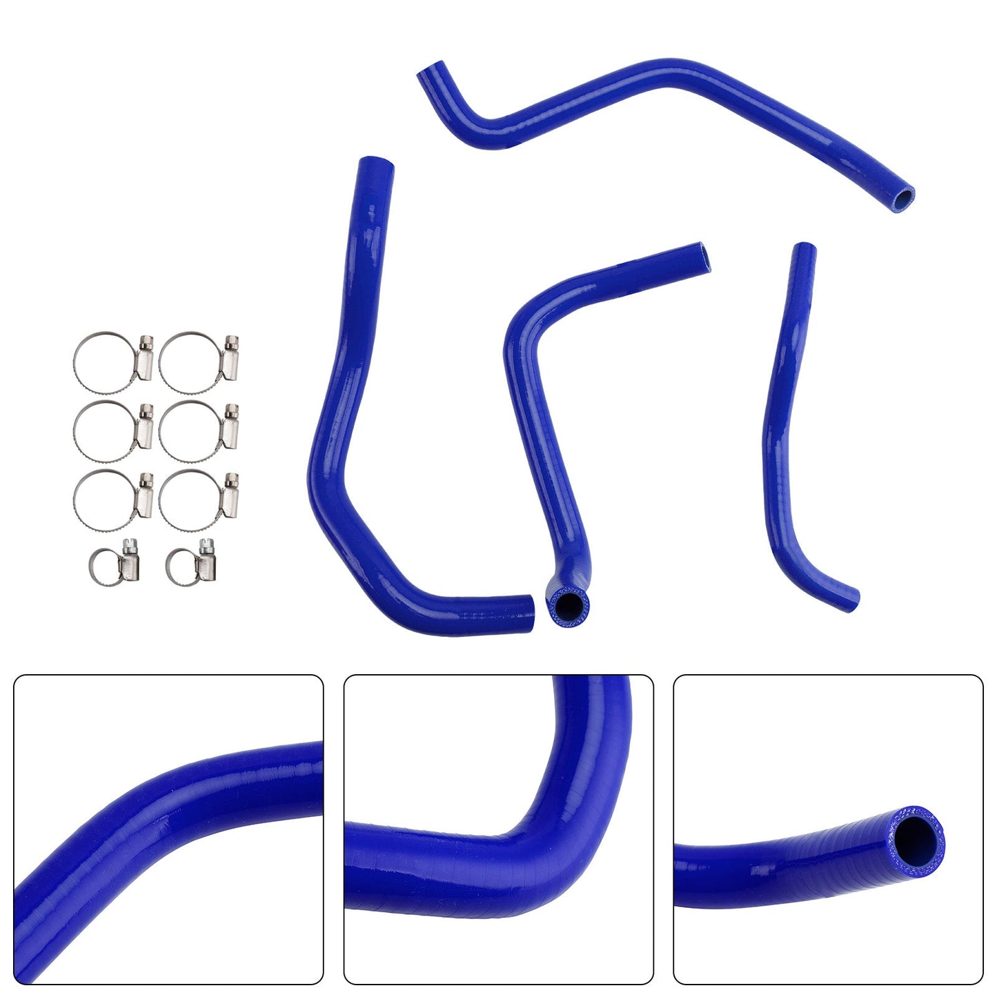 Silicone Radiator coolant Hose For Honda NX400 NX500 CB500 CB500F/X/R