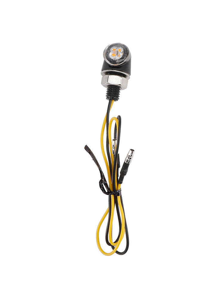 12V LED Turn Signal Indicator Light 8mm Universal Motorcycle For Honda