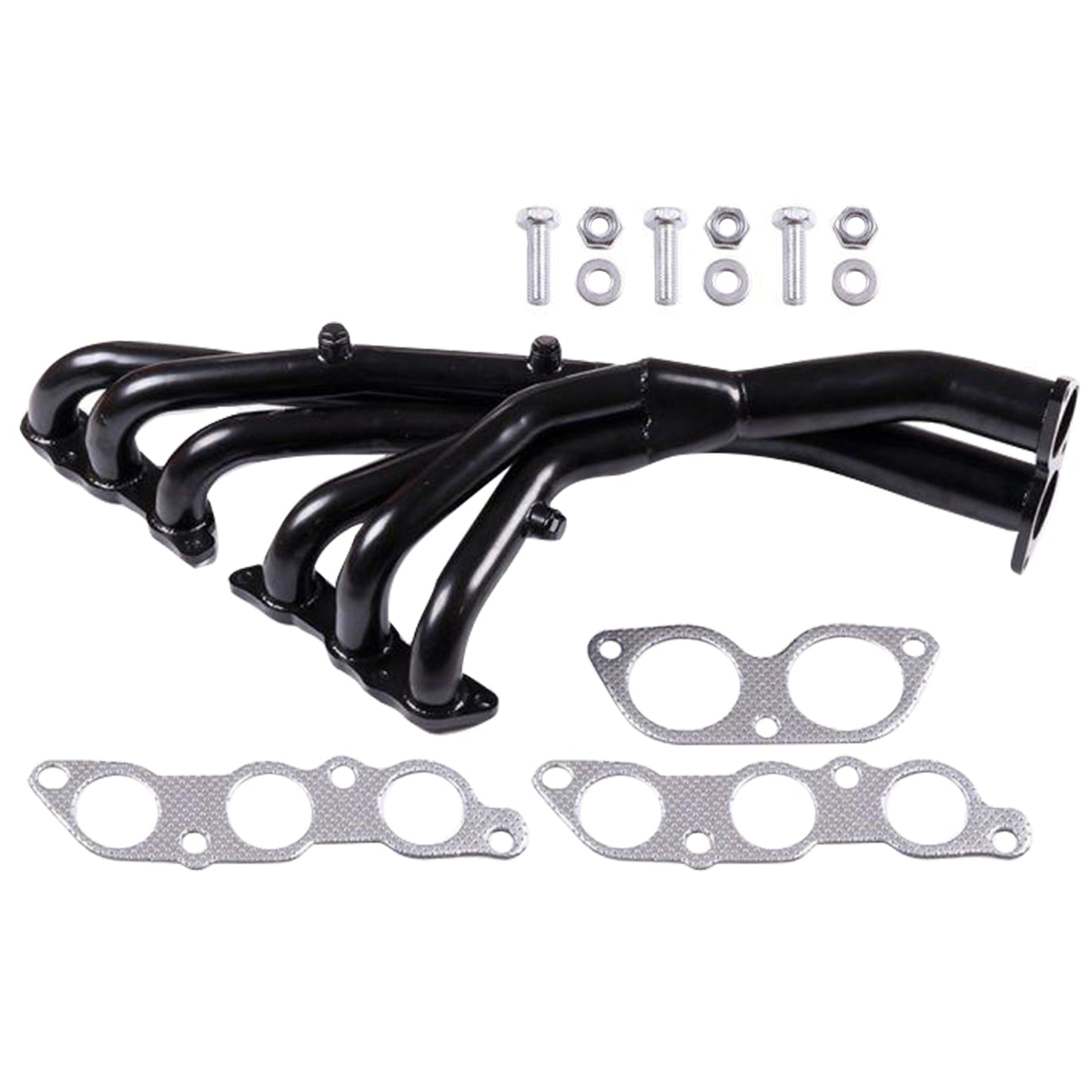 Stainless Steel Exhaust Manifold Header Fit Lexus IS300 2001-2005 3.0L Black