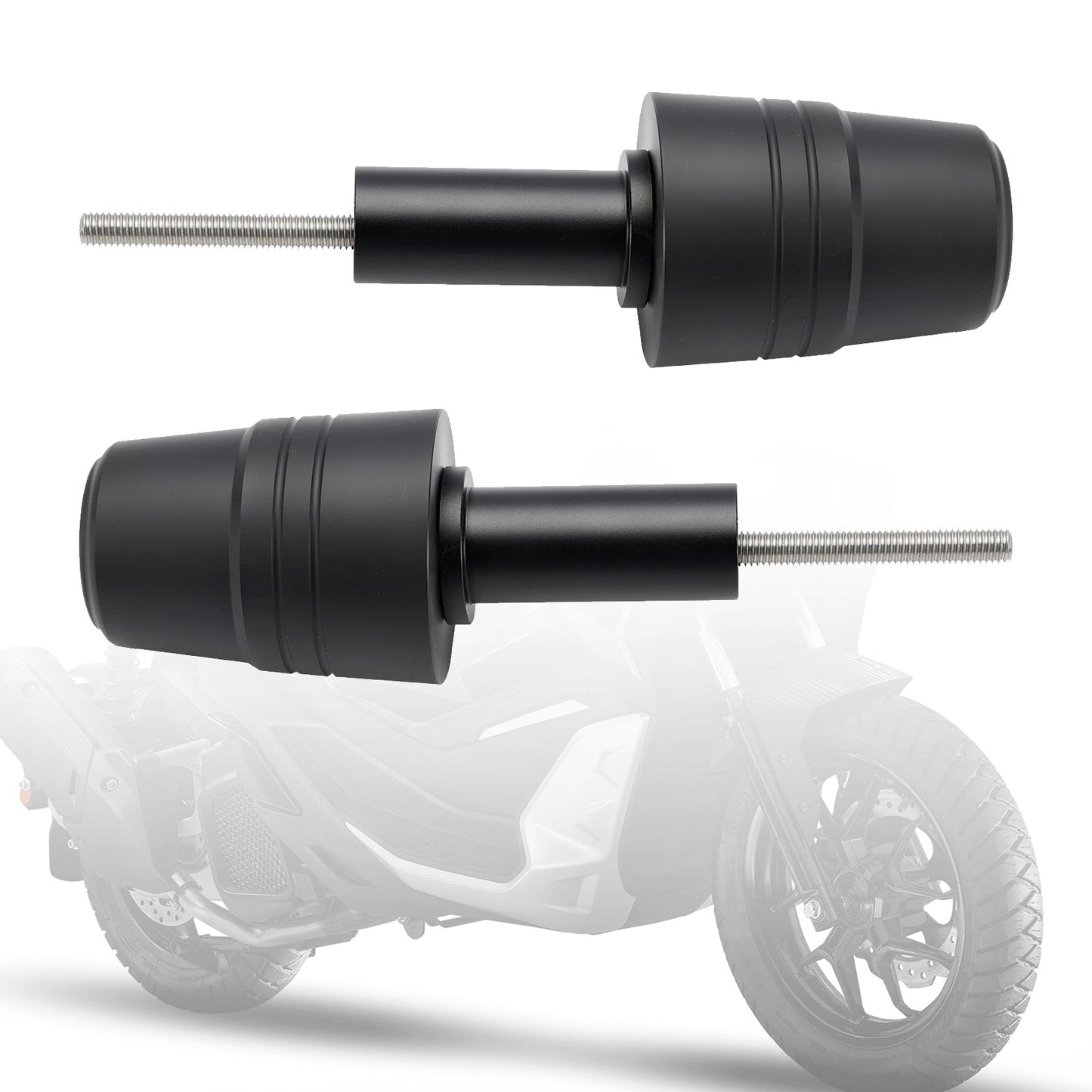 2021-2024 APRILIA SR GT125 Crash Bobbin Protector Slider Aluminum Black