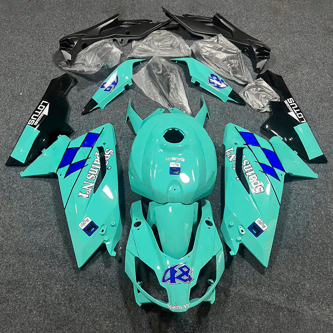 2006-2011 Aprilia RS125 Injection Fairing Kit Bodywork Plastic ABS